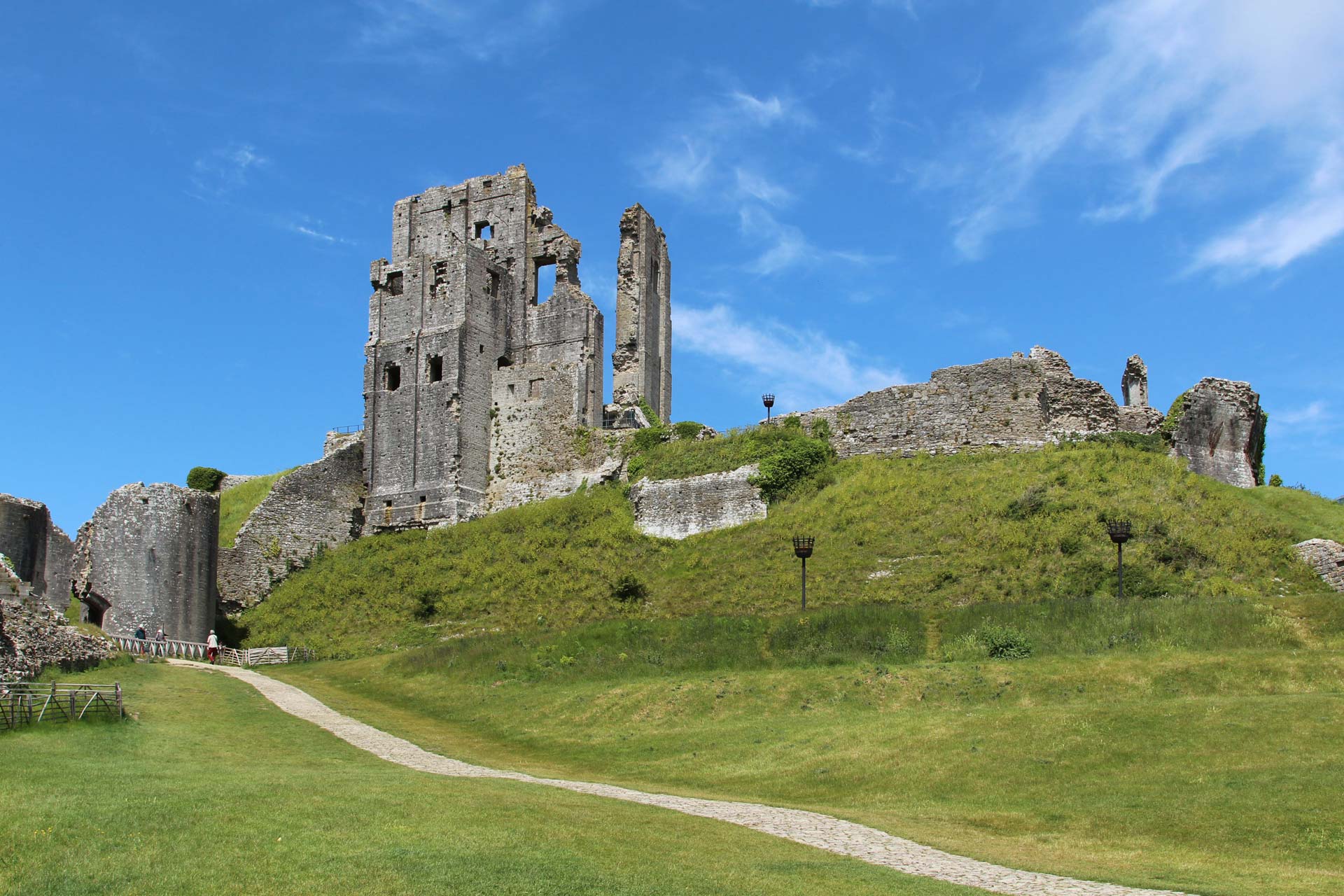 Corfe Castle England Wallpapers