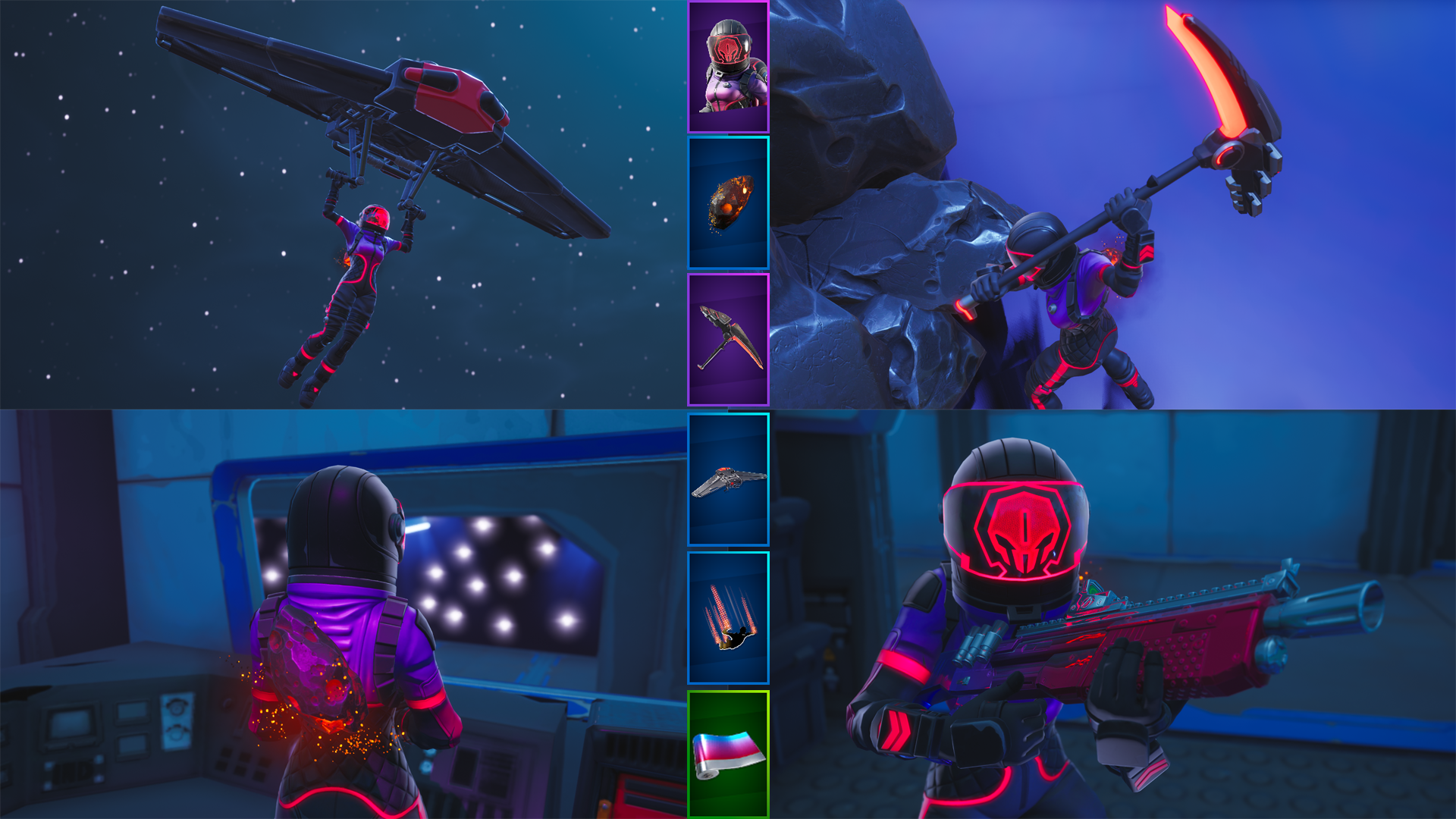 Corrupted Voyager Fortnite Wallpapers