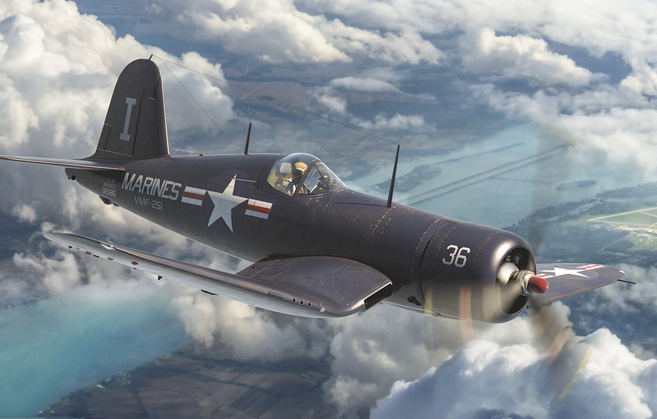 Corsair Plane Wallpapers