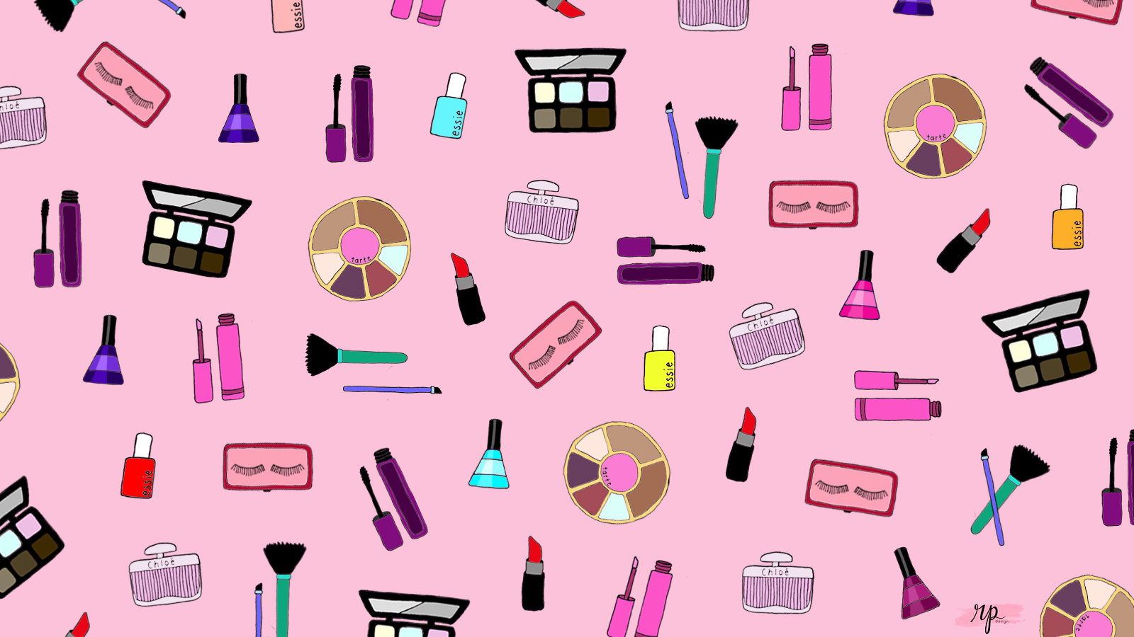 Cosmetics Desktop Background