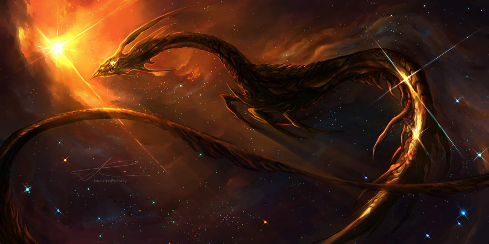 Cosmic Dragon Wallpapers