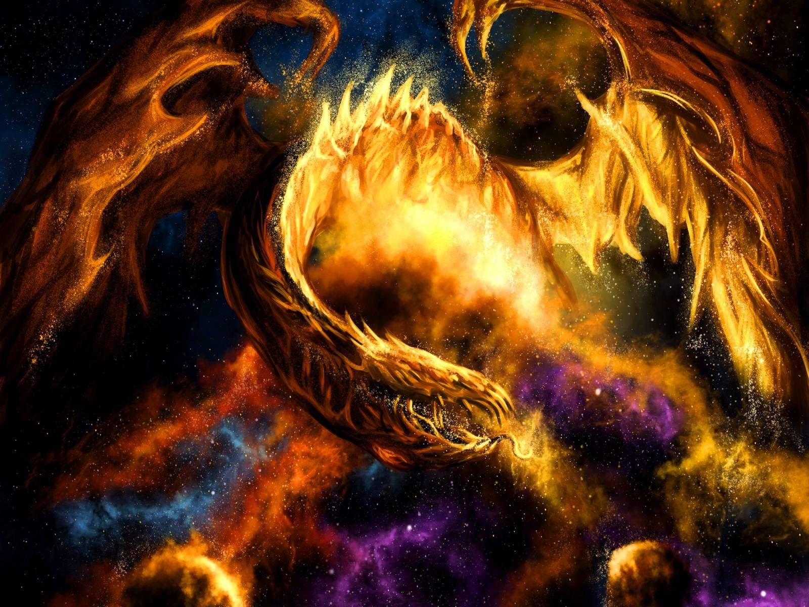 Cosmic Dragon Wallpapers