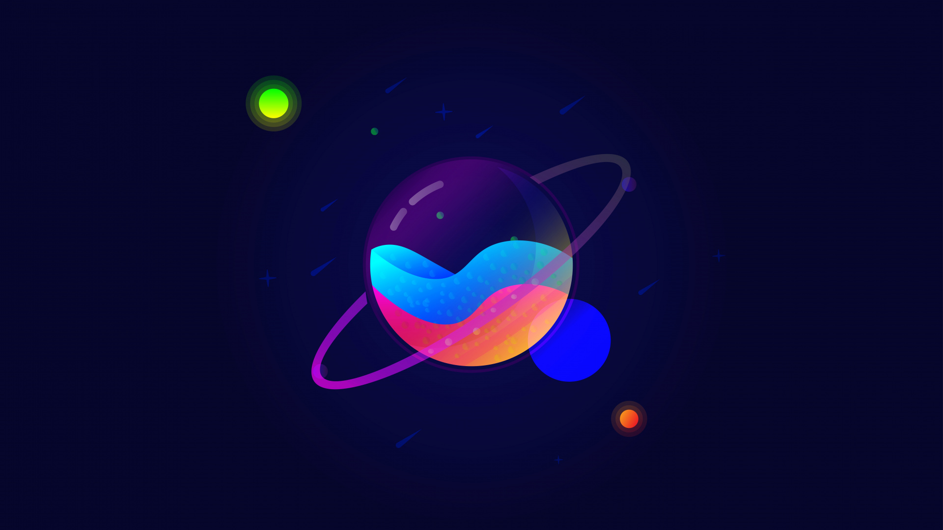 Cosmos Hd Galaxy Minimalist Wallpapers