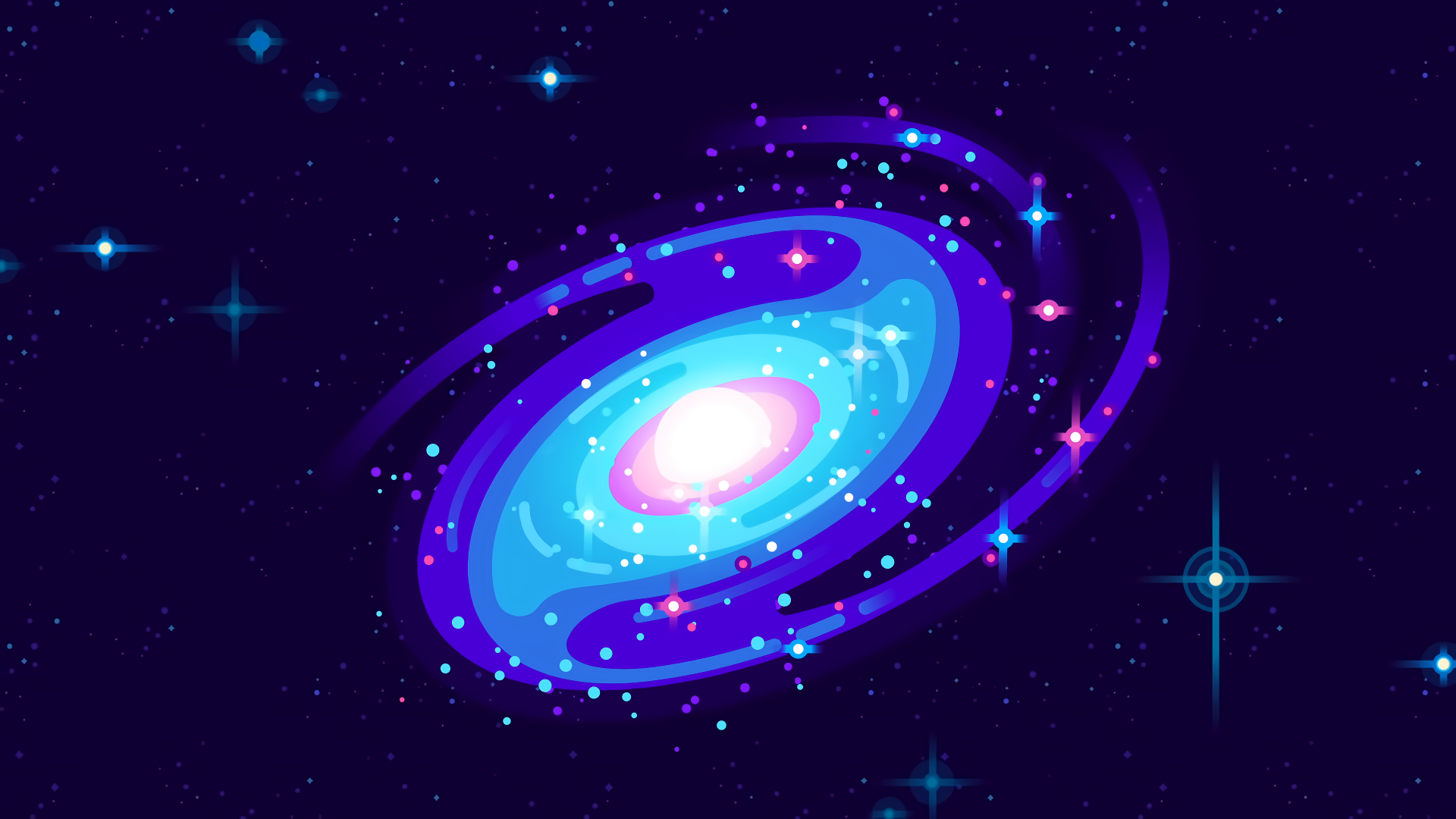 Cosmos Hd Galaxy Minimalist Wallpapers