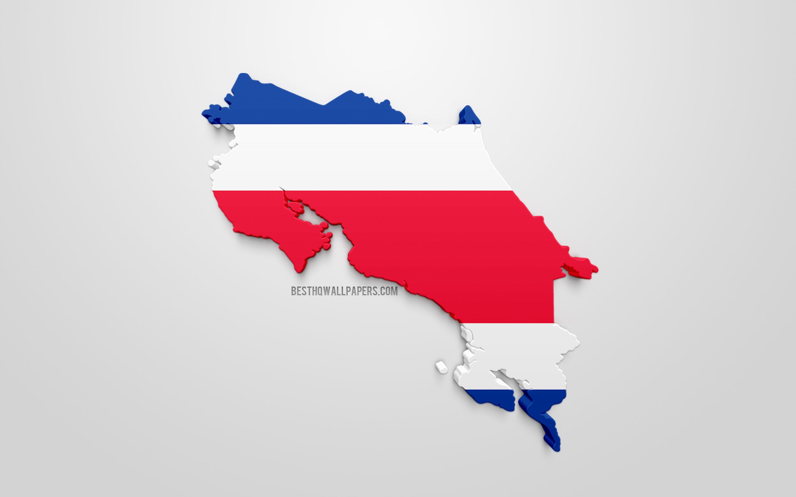 Costa Rica Flag Hd Wallpapers