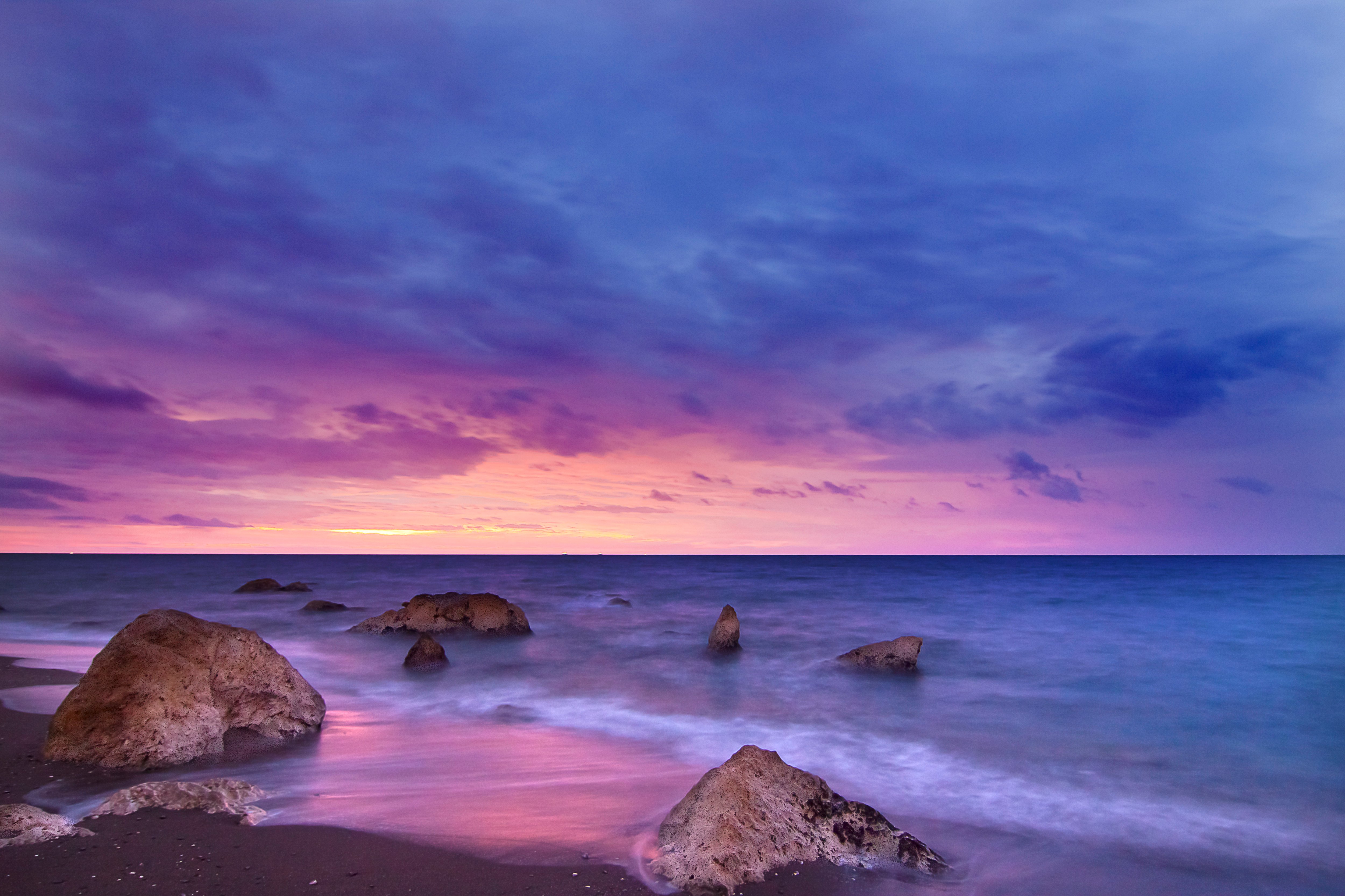 Couple On The Beach Sunset Wallpapers