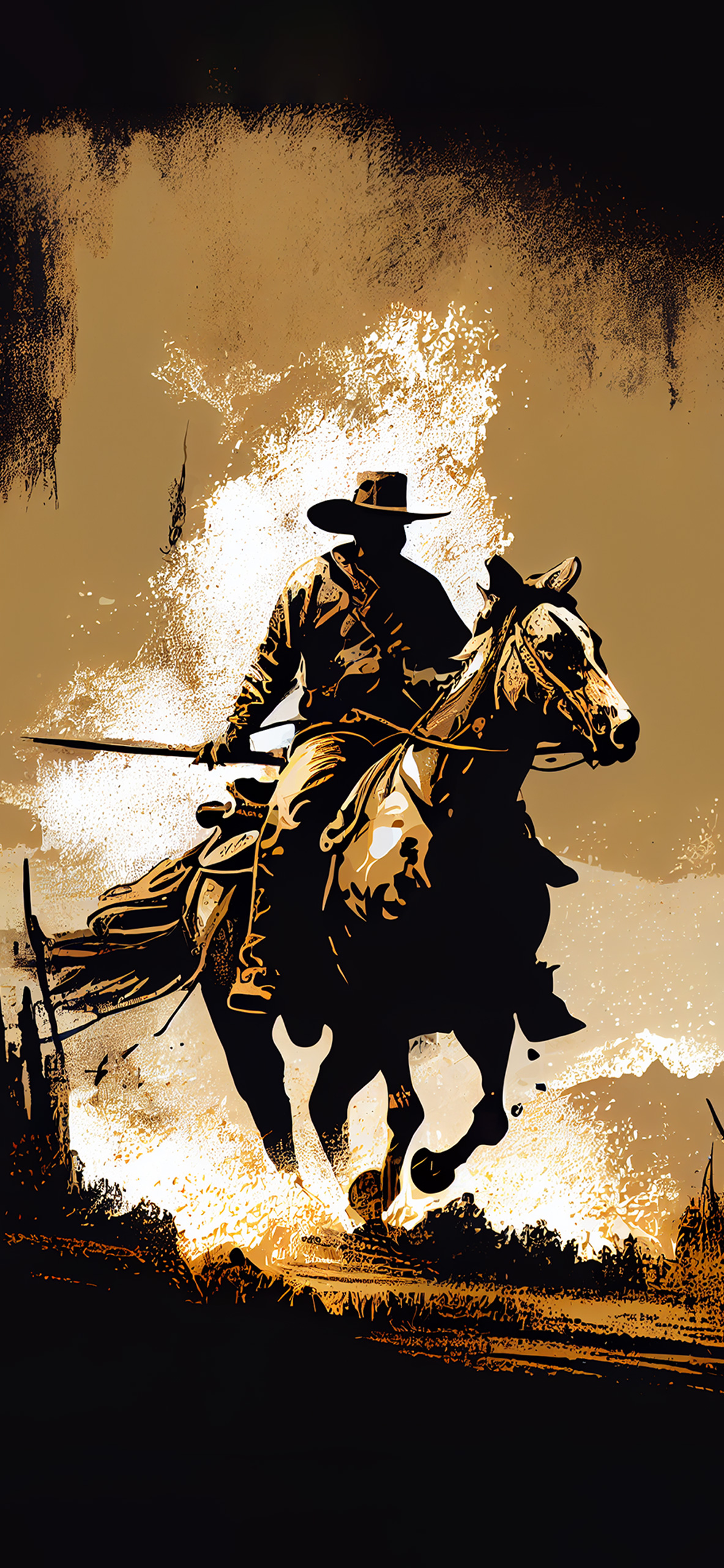 Cowboy Artwork Wallpapers