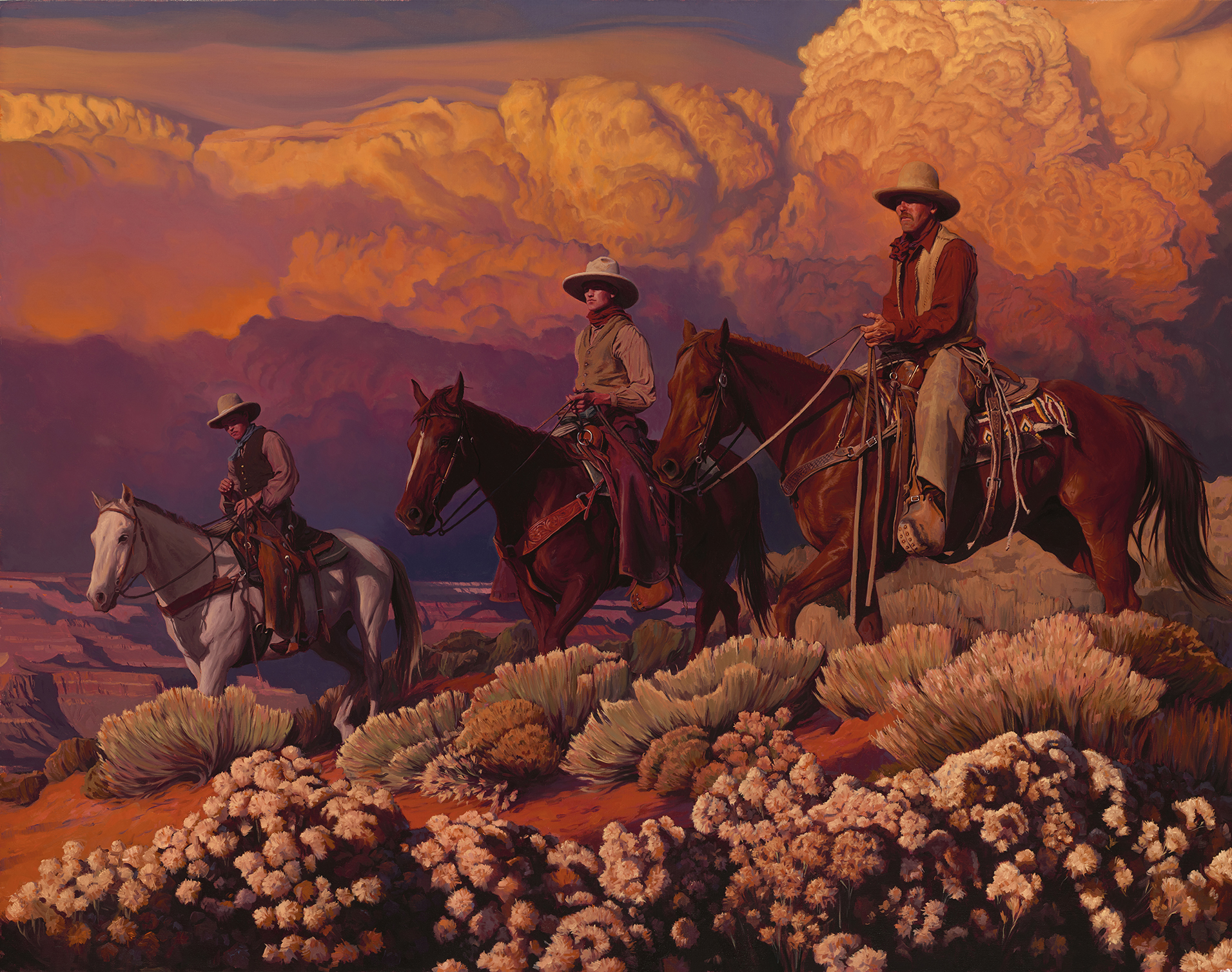 Cowboy Painting Wallpapers