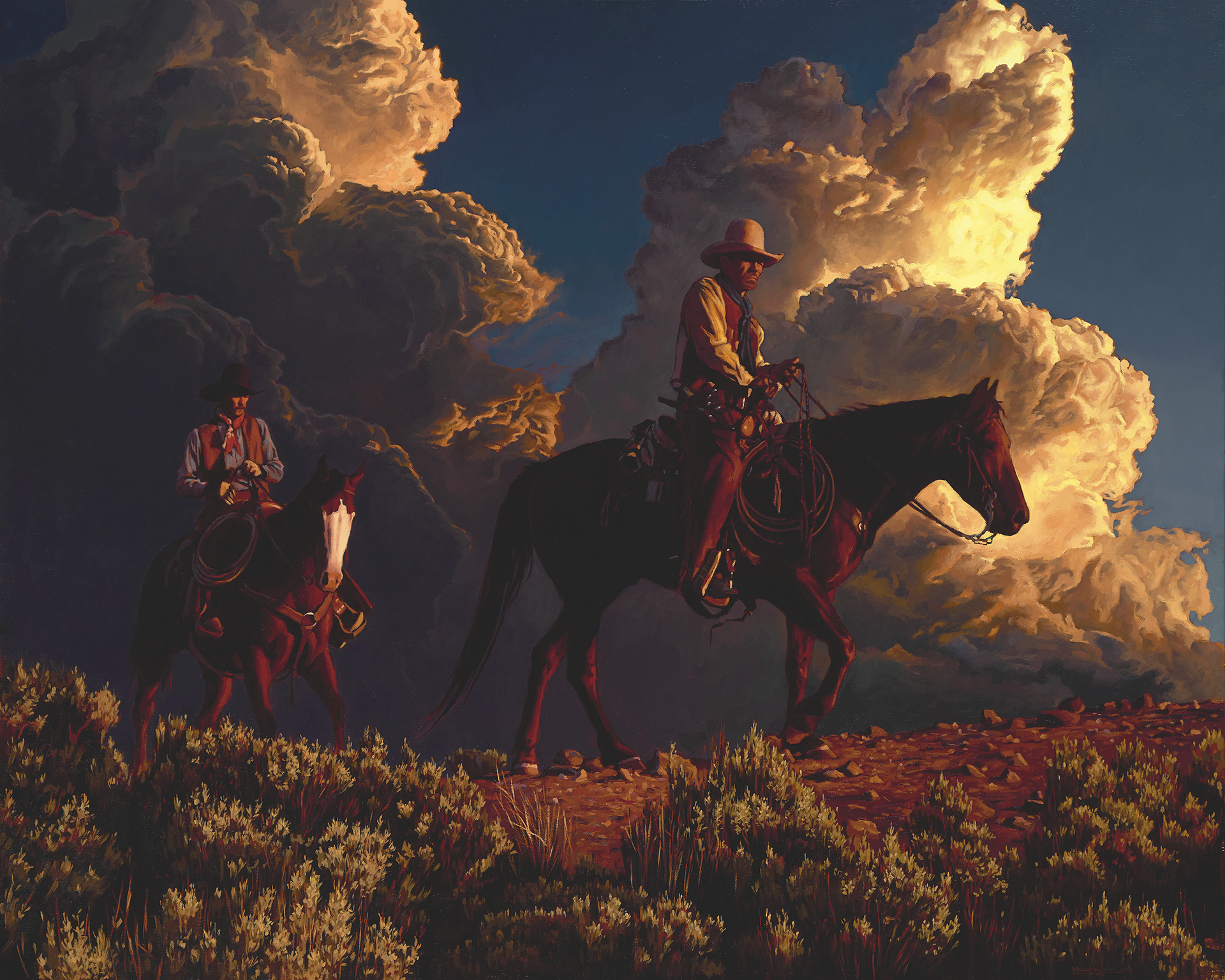 Cowboy Painting Wallpapers