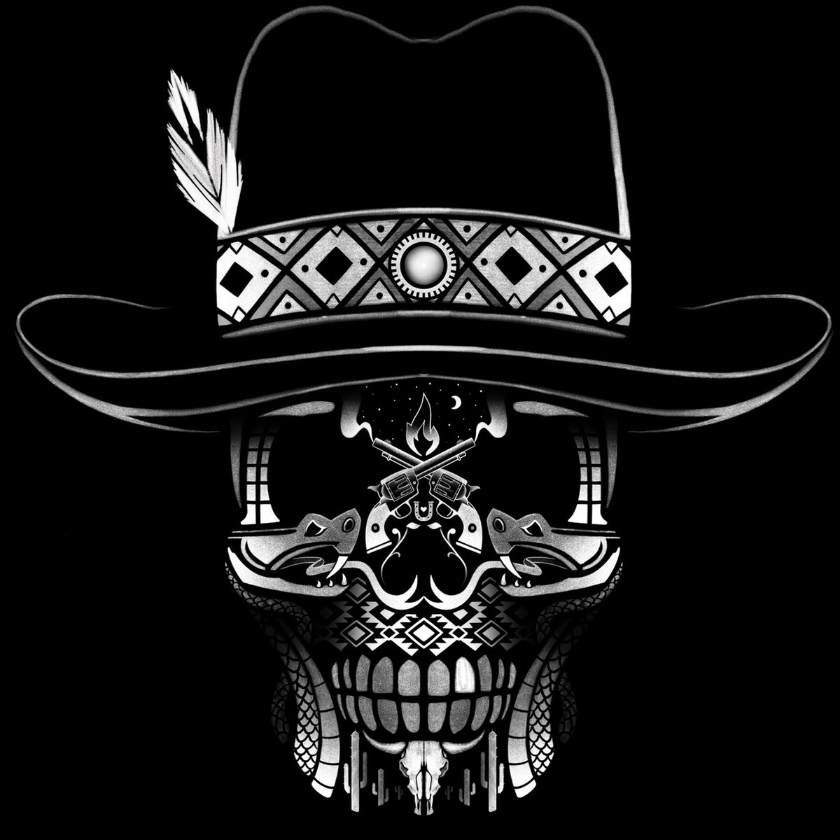 Cowboy Skull Wallpapers