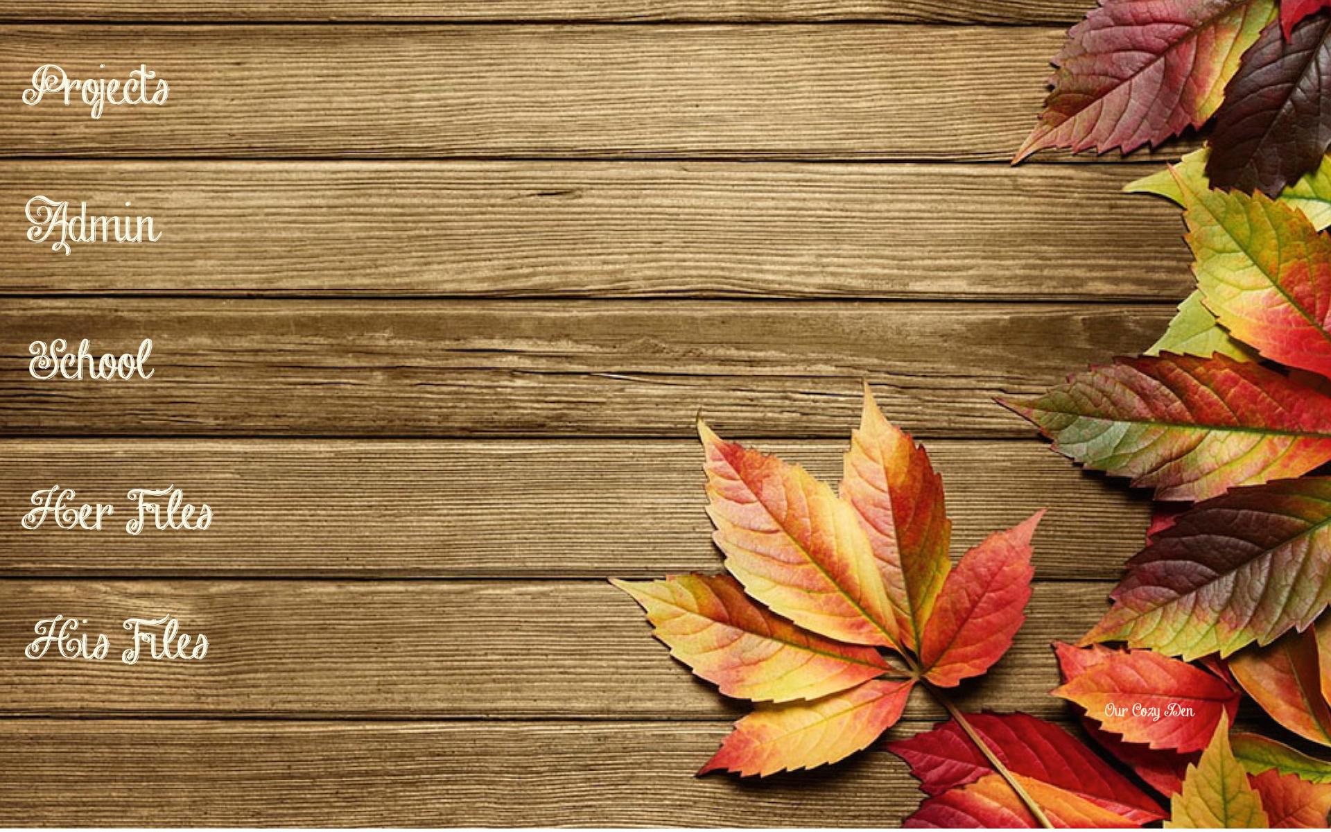 Cozy Fall Desktop Wallpapers