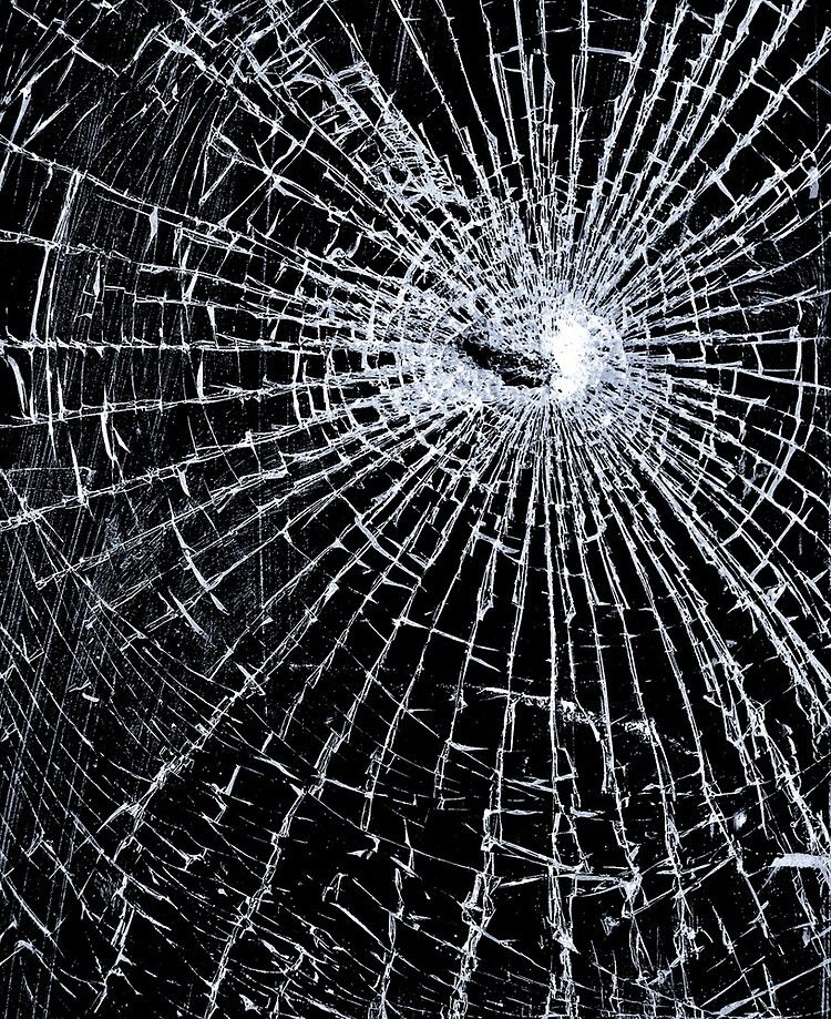 Cracked Ipad Screen Realistic Wallpapers