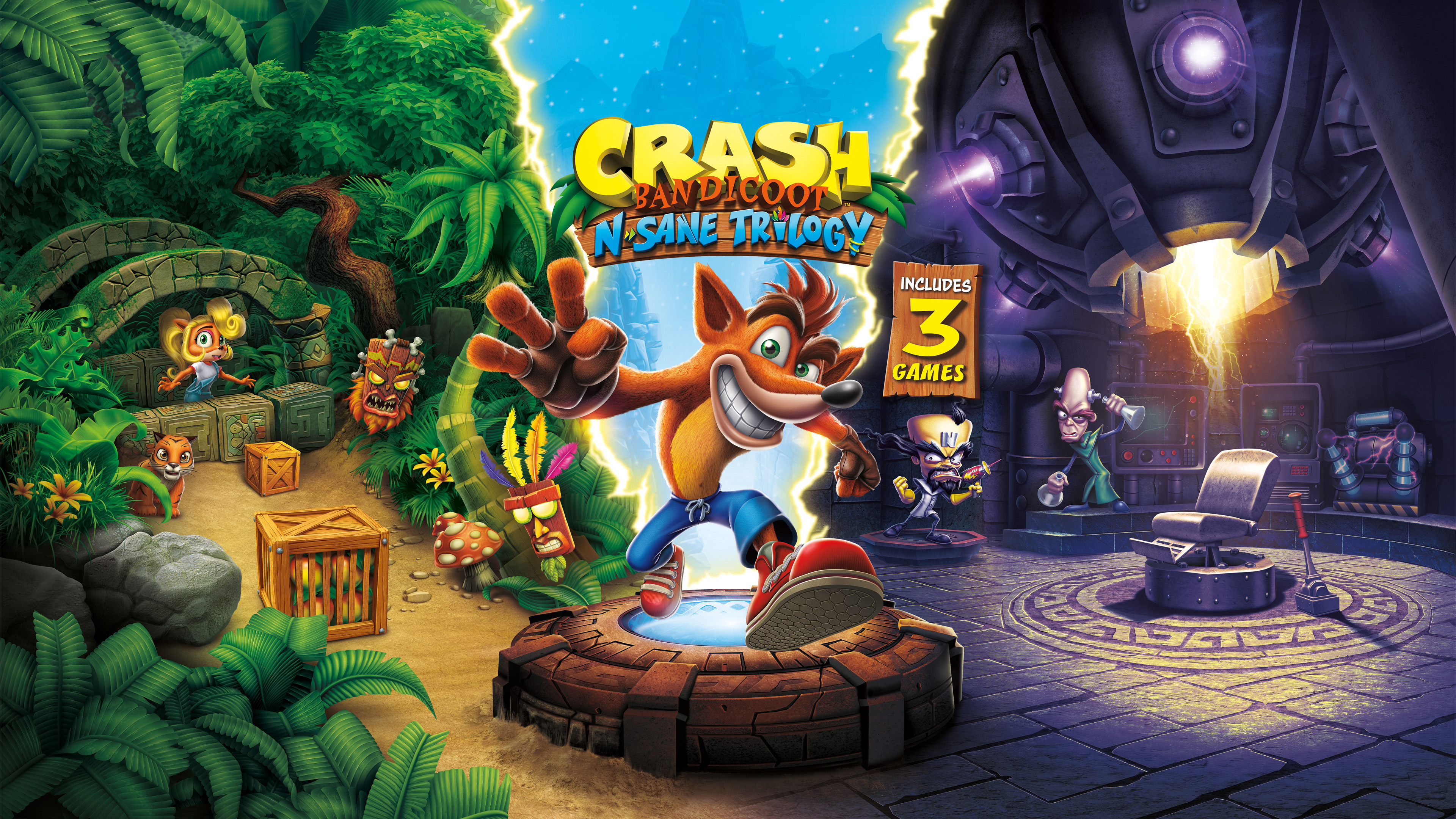 Crash Bandicoot N. Sane Trilogy Wallpapers