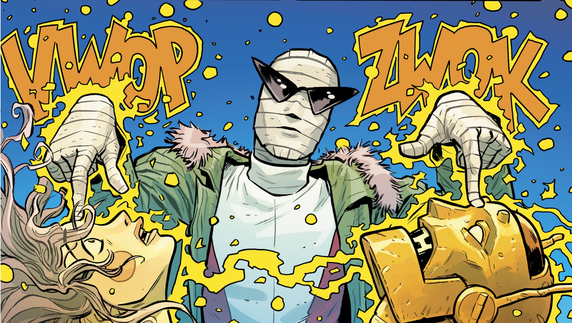 Crazy Jane Negative Man &Amp; Robotman Doom Patrol Wallpapers