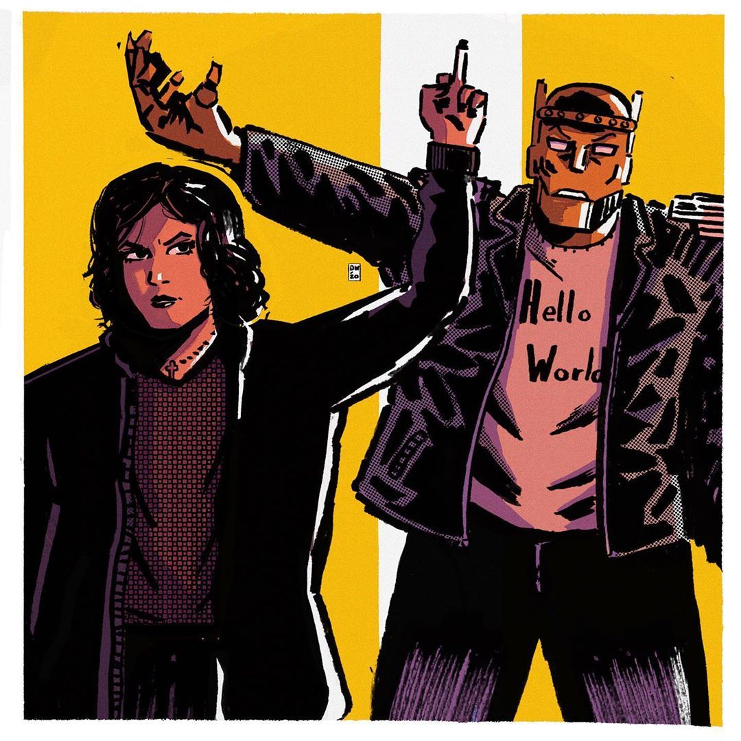 Crazy Jane Negative Man &Amp; Robotman Doom Patrol Wallpapers