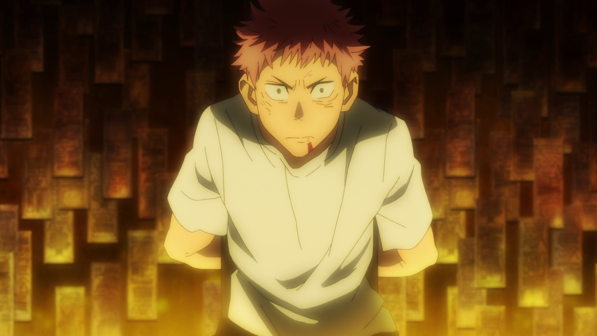 Crazy Yuji Itadori Jujutsu Kaisen Wallpapers