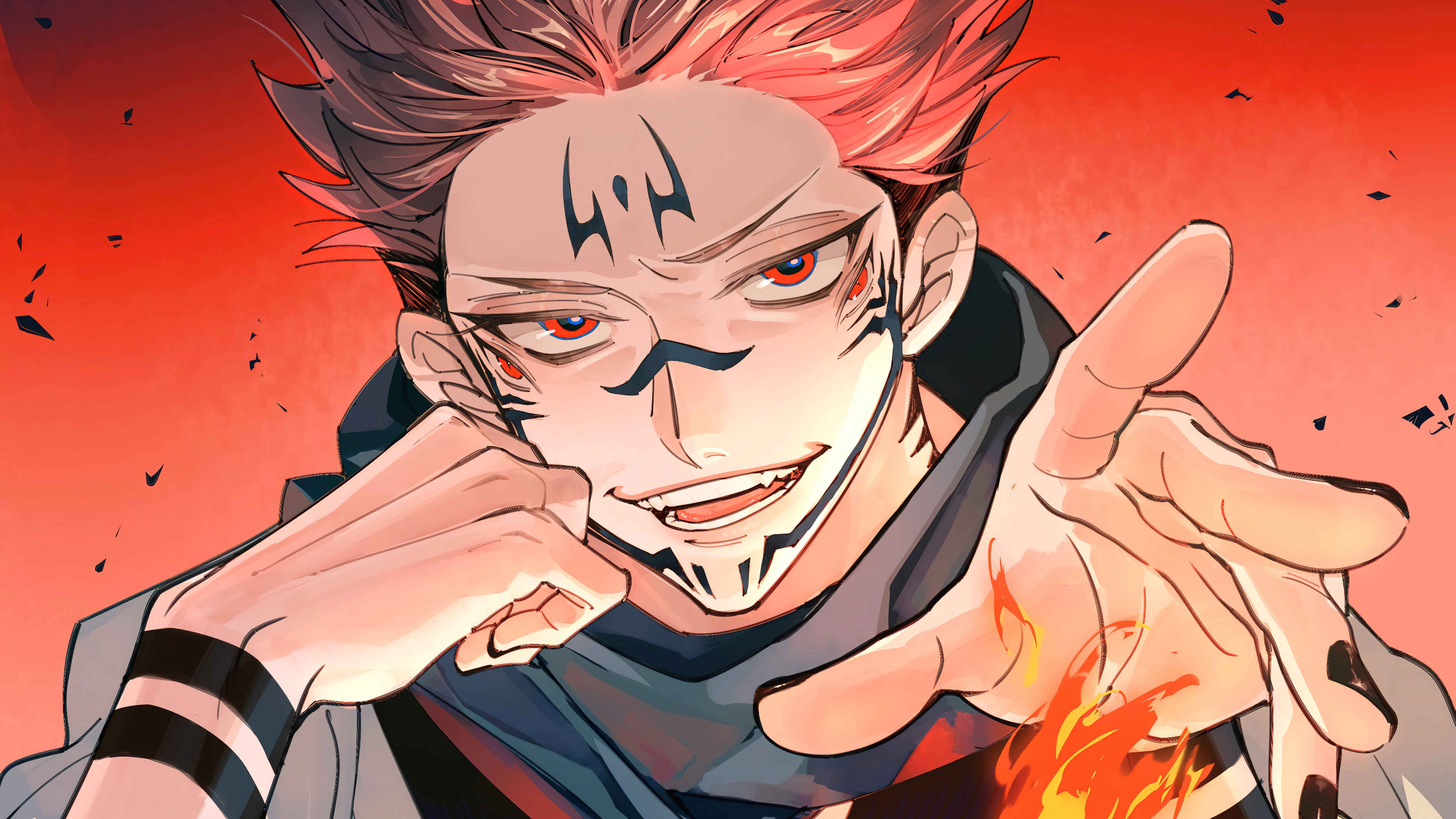 Crazy Yuji Itadori Jujutsu Kaisen Wallpapers