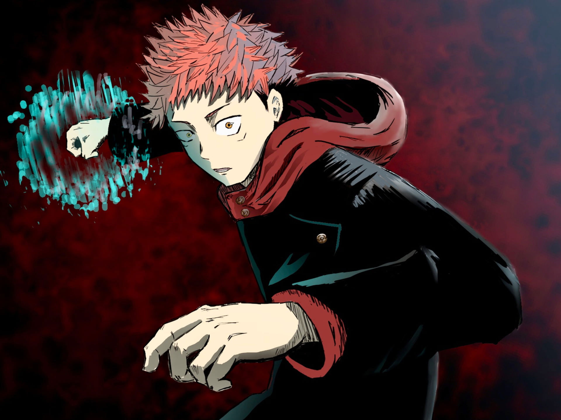 Crazy Yuji Itadori Jujutsu Kaisen Wallpapers