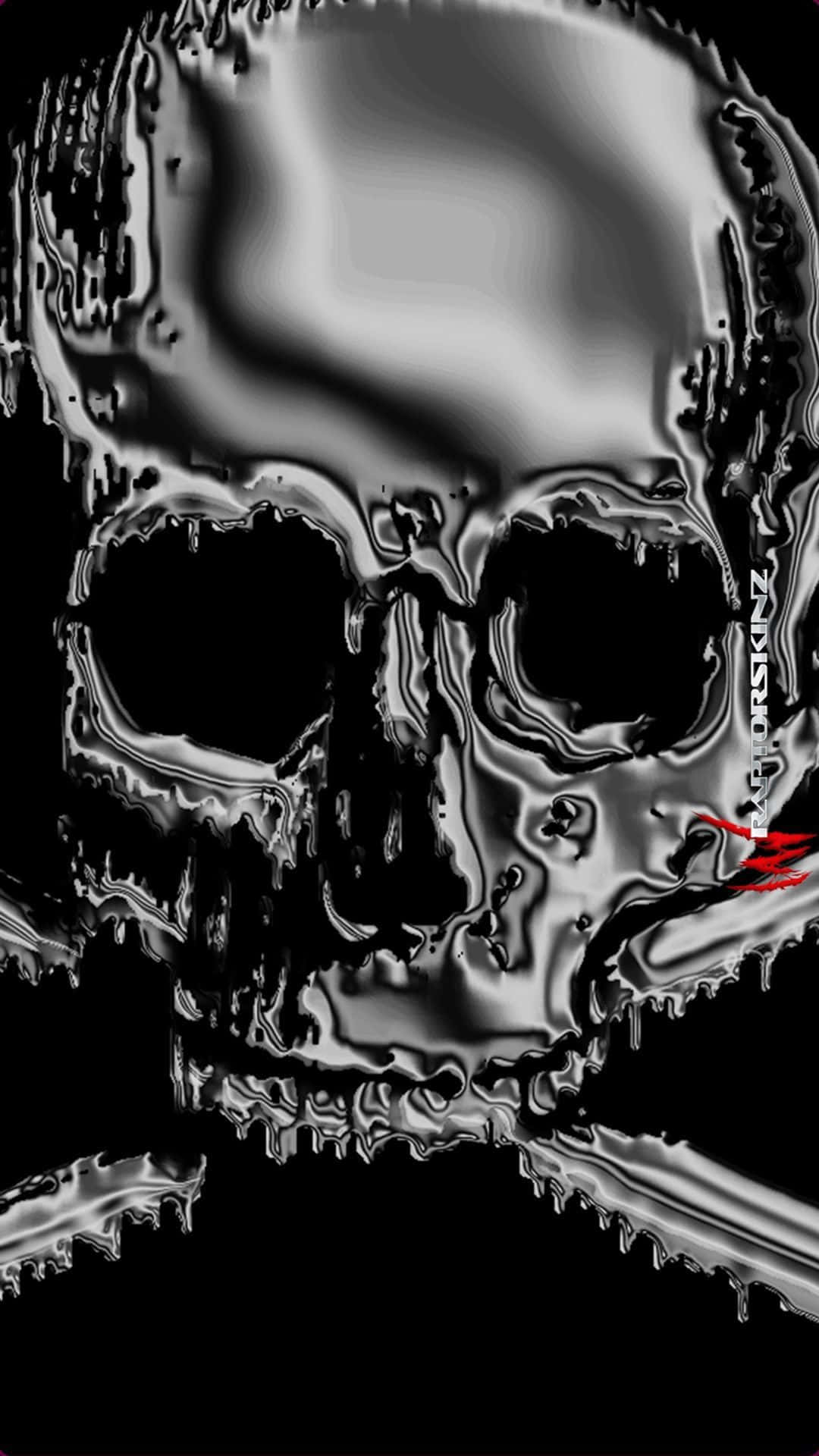 Creepy  Cyborg  Skull Wallpapers