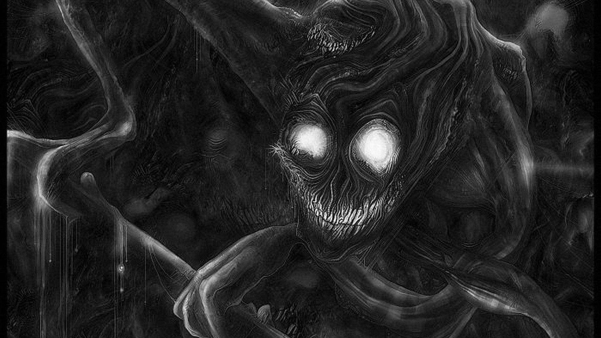 Creepy Artistic Face Wallpapers