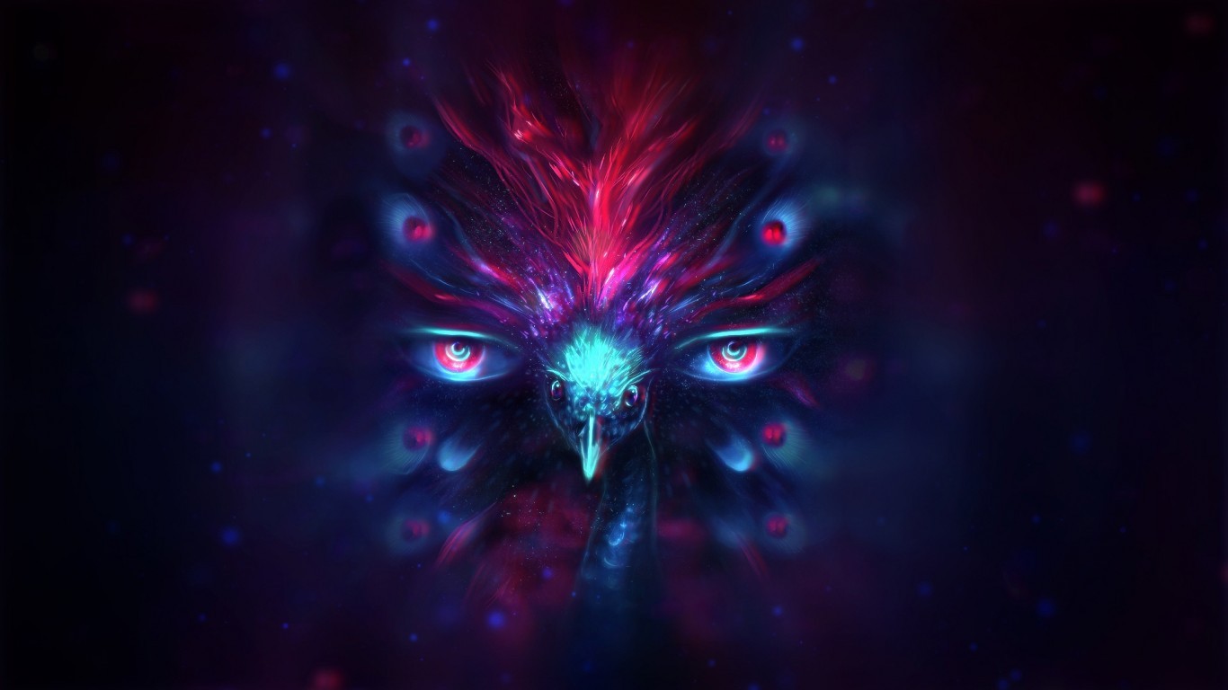 Creepy Blue Eye Wallpapers