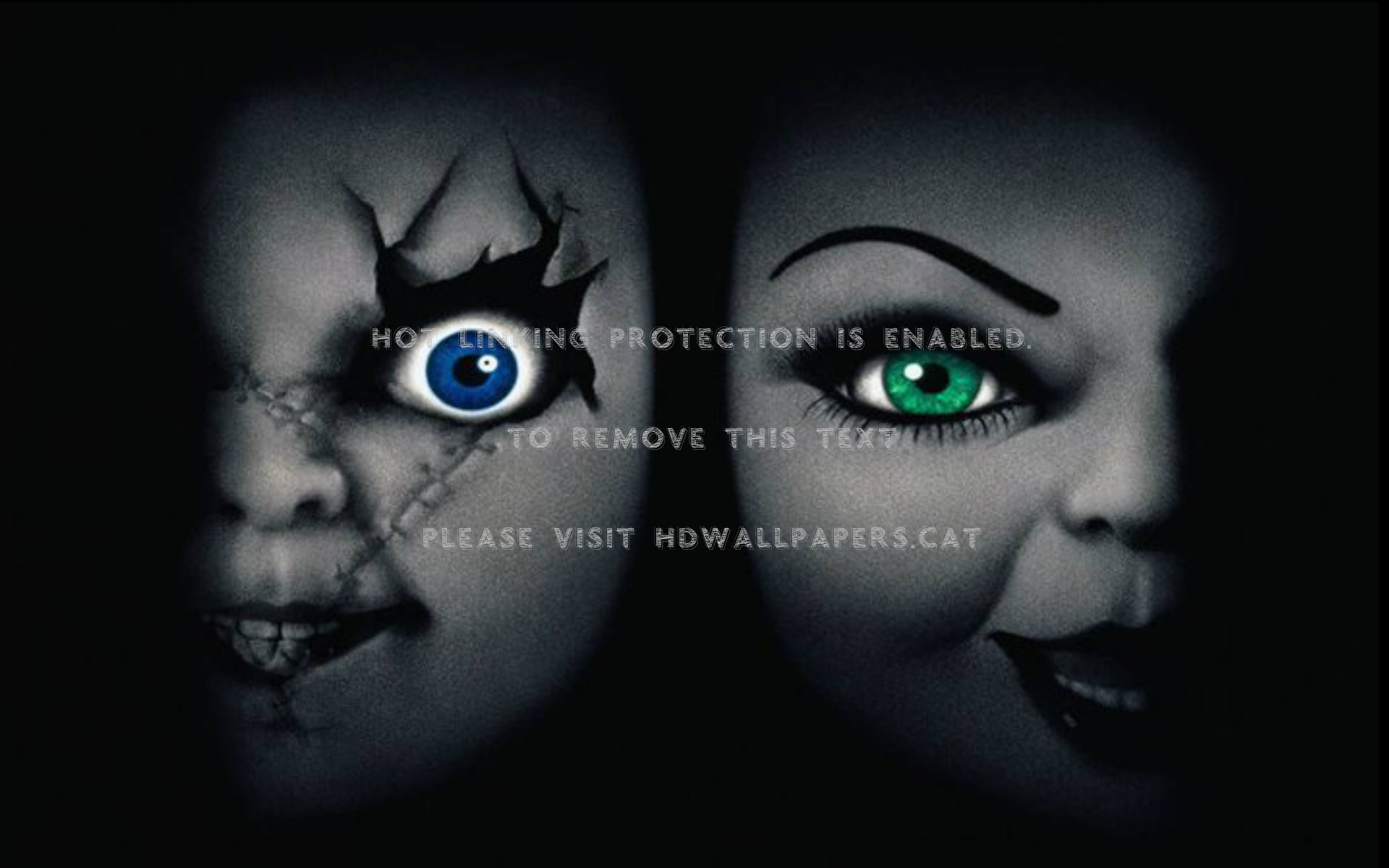 Creepy Blue Eye Wallpapers