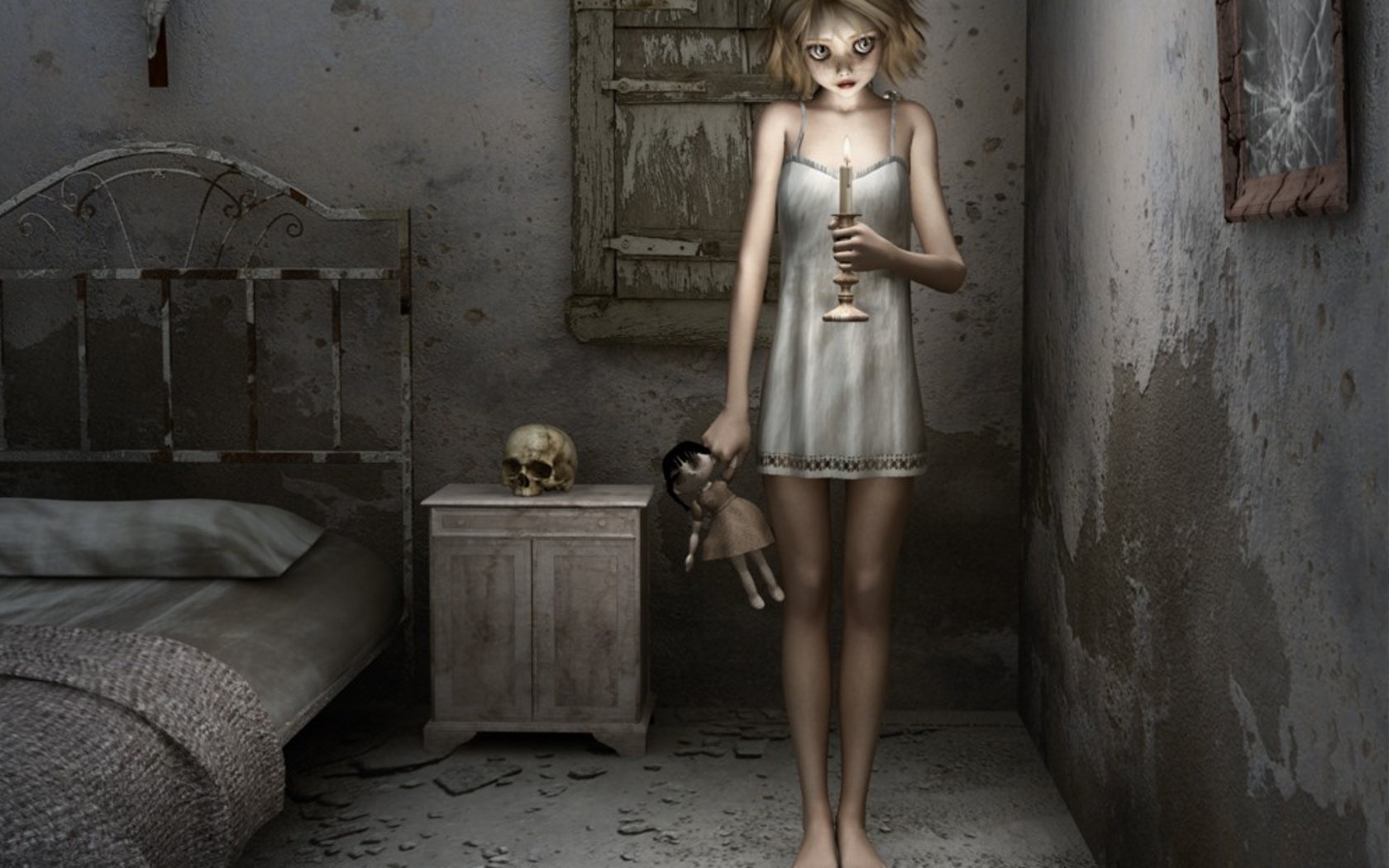 Creepy Girl Wallpapers