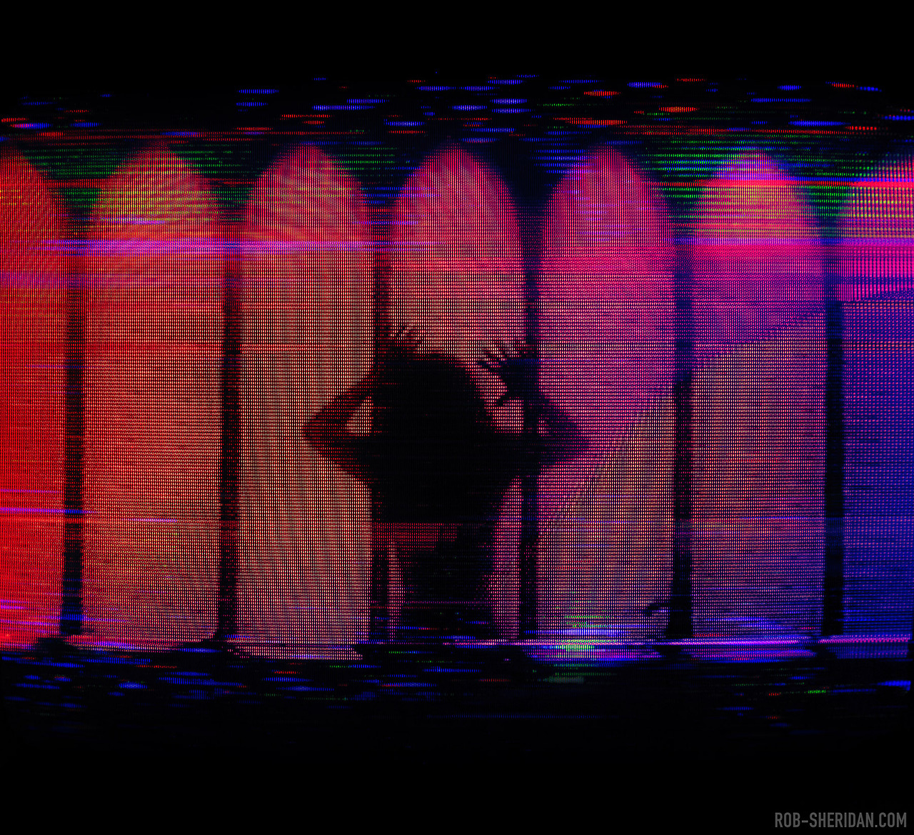 Creepy Glitched Art Wallpapers