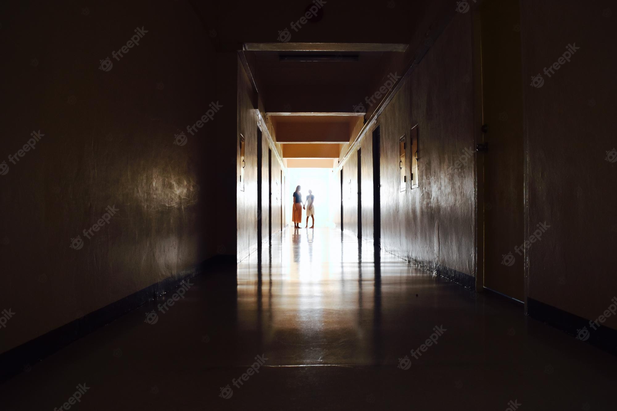 Creepy Hallway Background