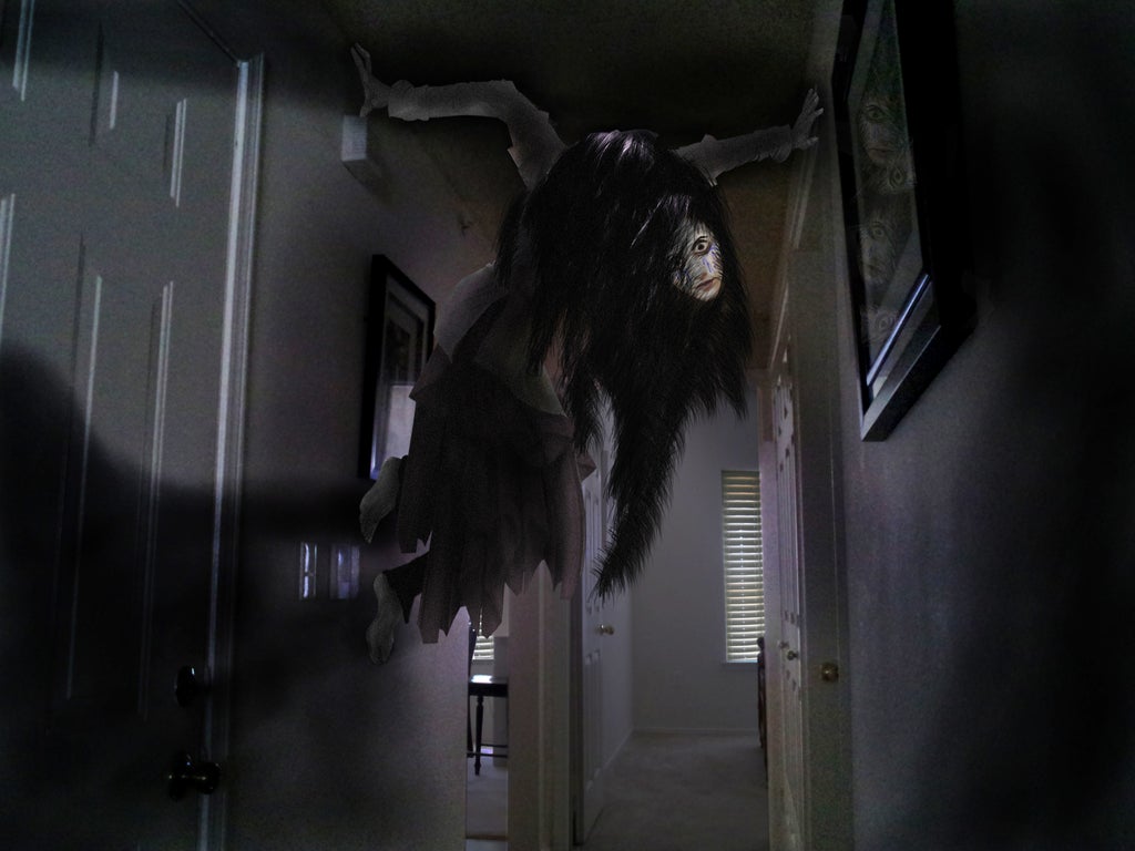 Creepy Hallway Background