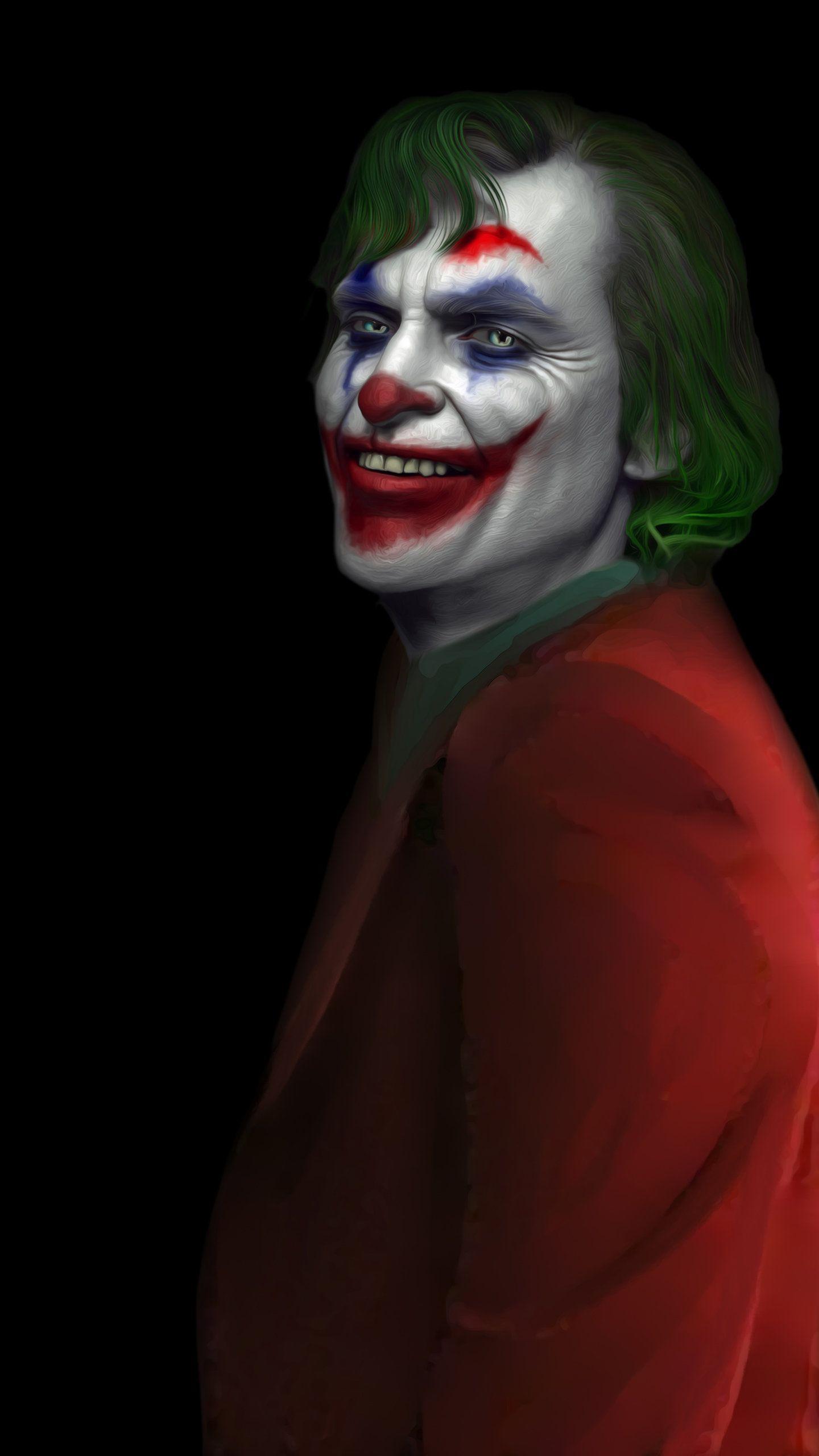 Creepy Joker 2020 Minimal Wallpapers