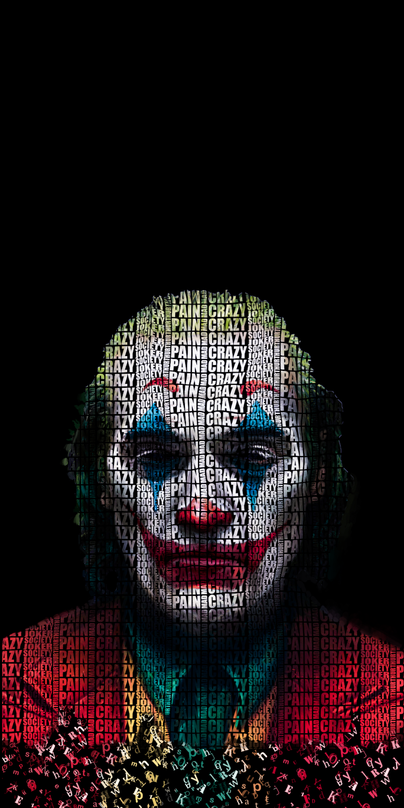 Creepy Joker 2020 Minimal Wallpapers