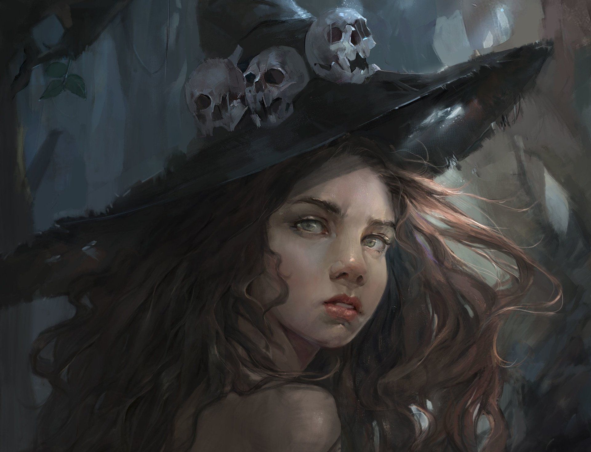 Creepy Woman Witch
 Wallpapers