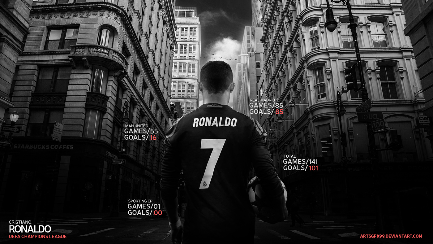 Cristiano Ronaldo Black Wallpapers