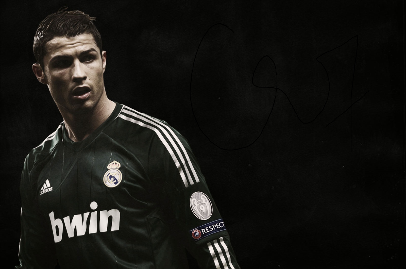 Cristiano Ronaldo Black Wallpapers