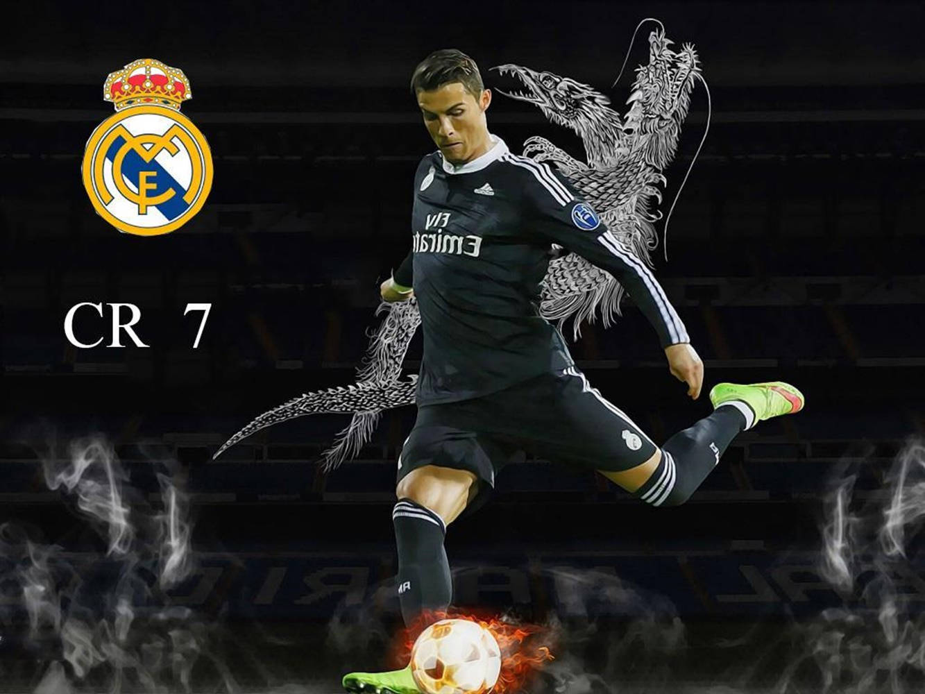 Cristiano Ronaldo Black Wallpapers