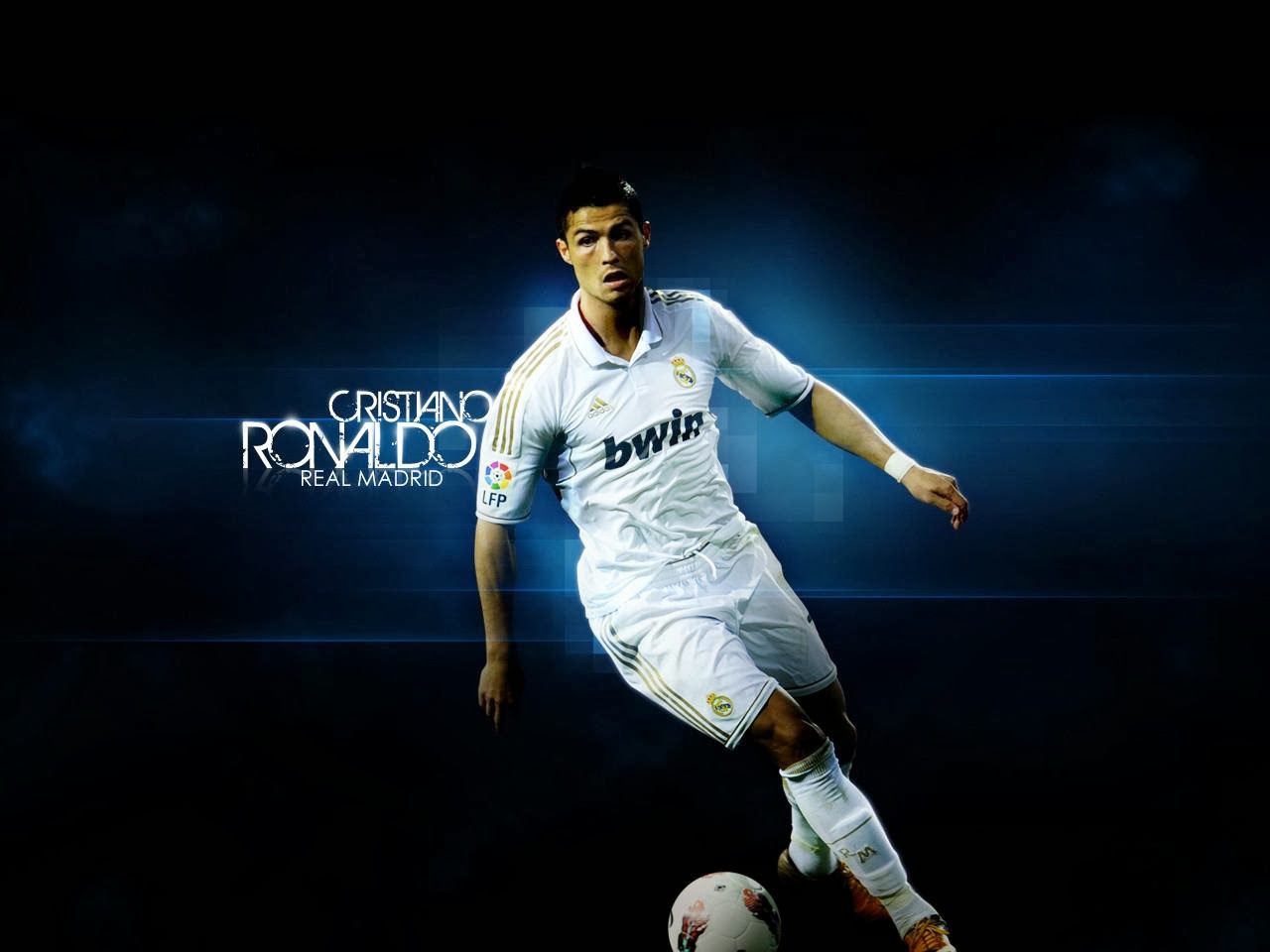 Cristiano Ronaldo Fire Art Wallpapers