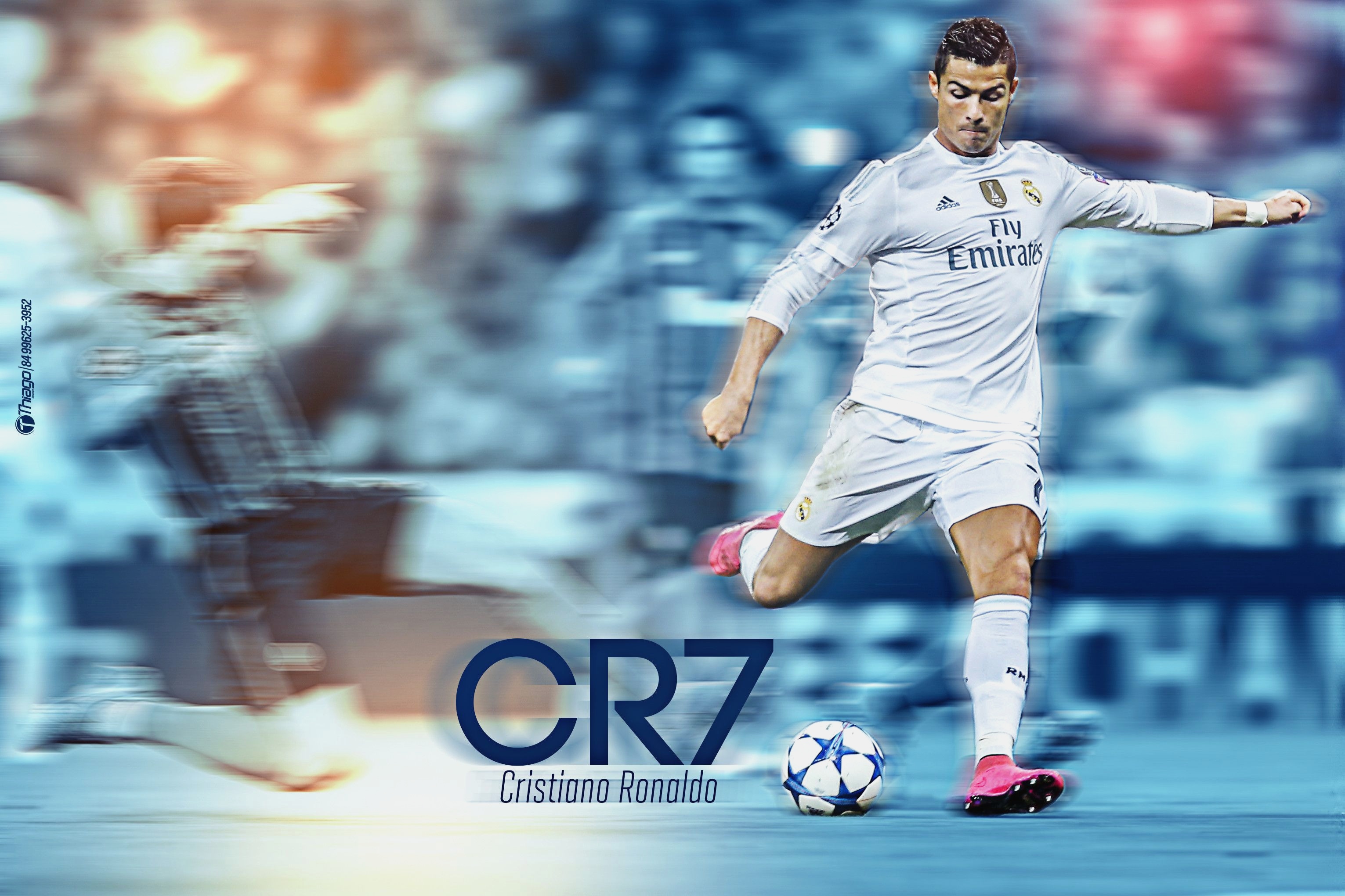 Cristiano Ronaldo Fire Art Wallpapers