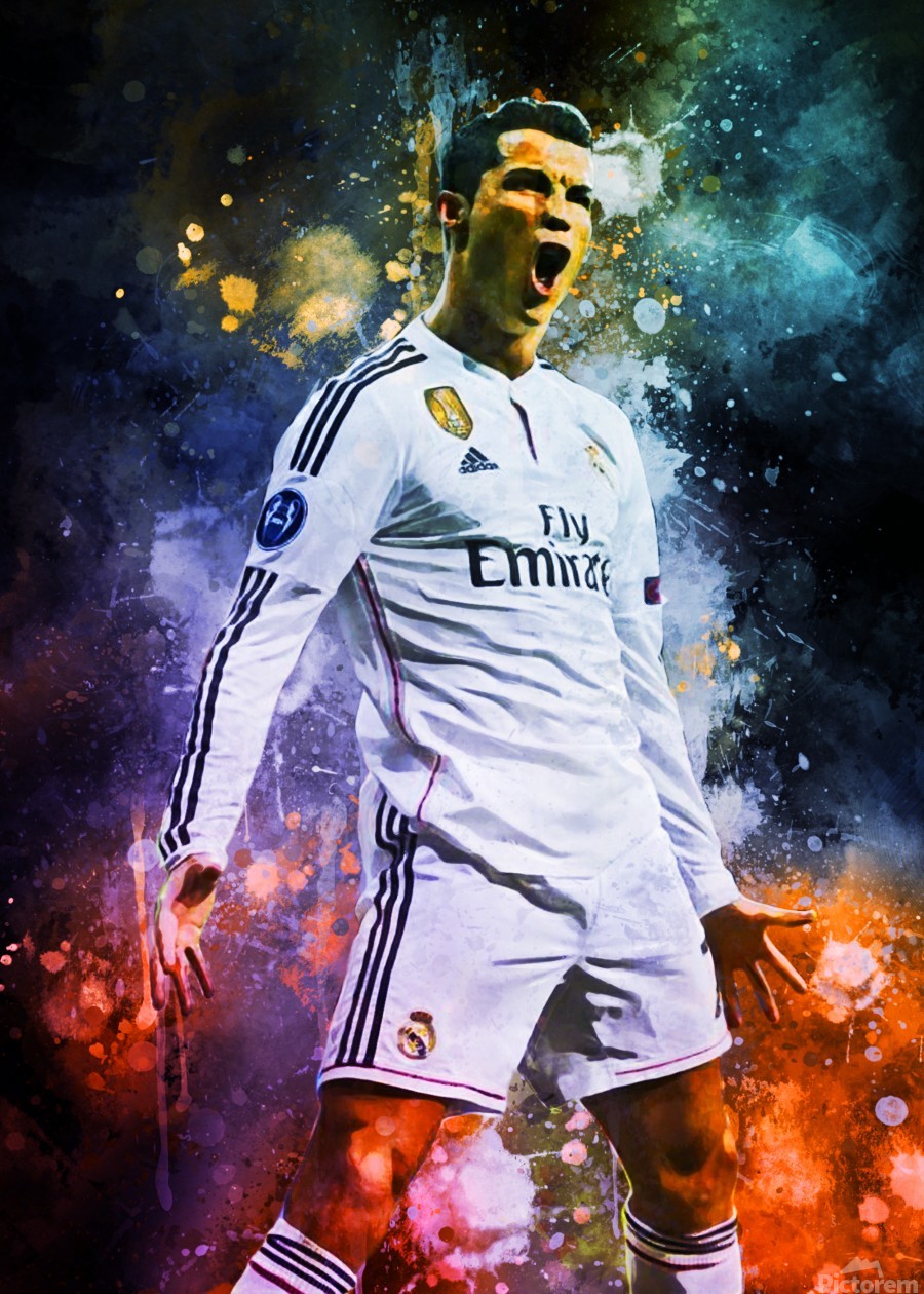 Cristiano Ronaldo Fire Art Wallpapers