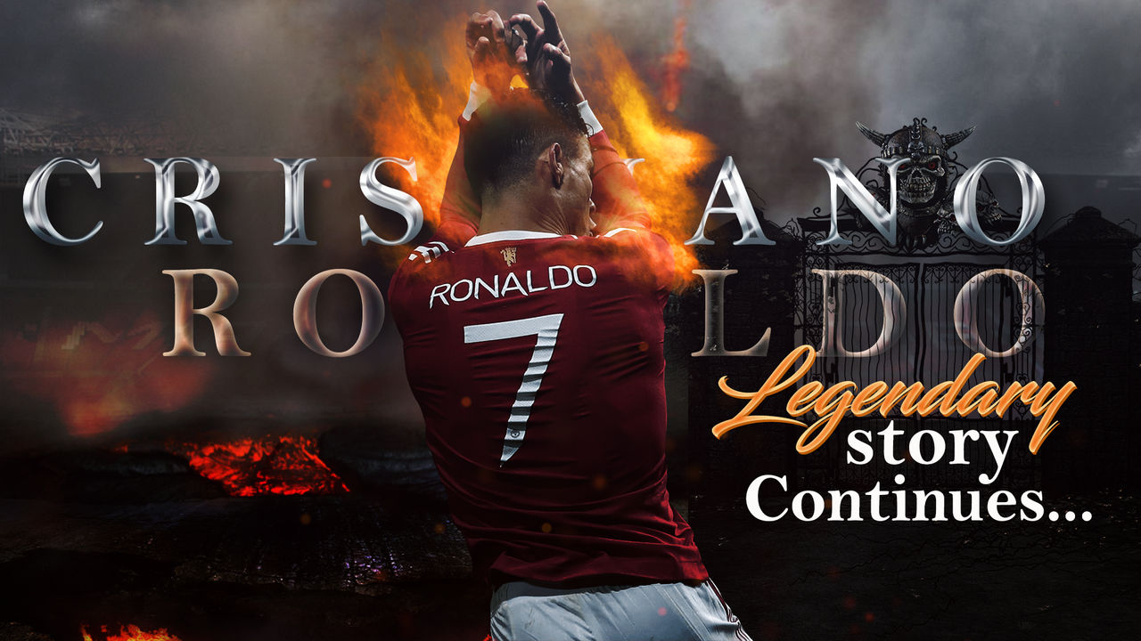 Cristiano Ronaldo Fire Art Wallpapers