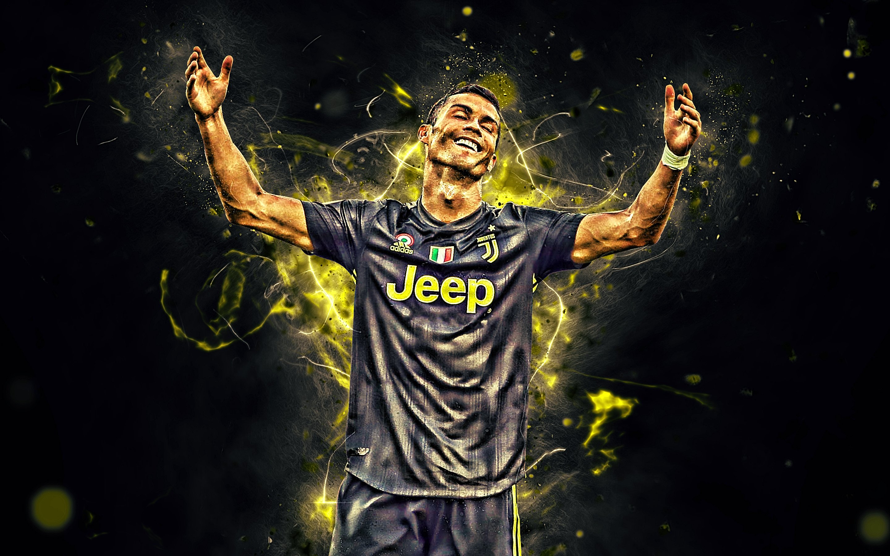 Cristiano Ronaldo Fire Art Wallpapers