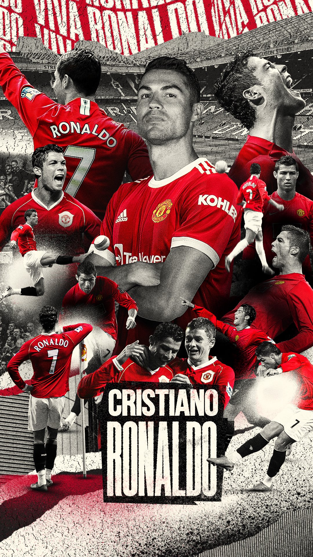 Cristiano Ronaldo Manchester United 2021 Wallpapers