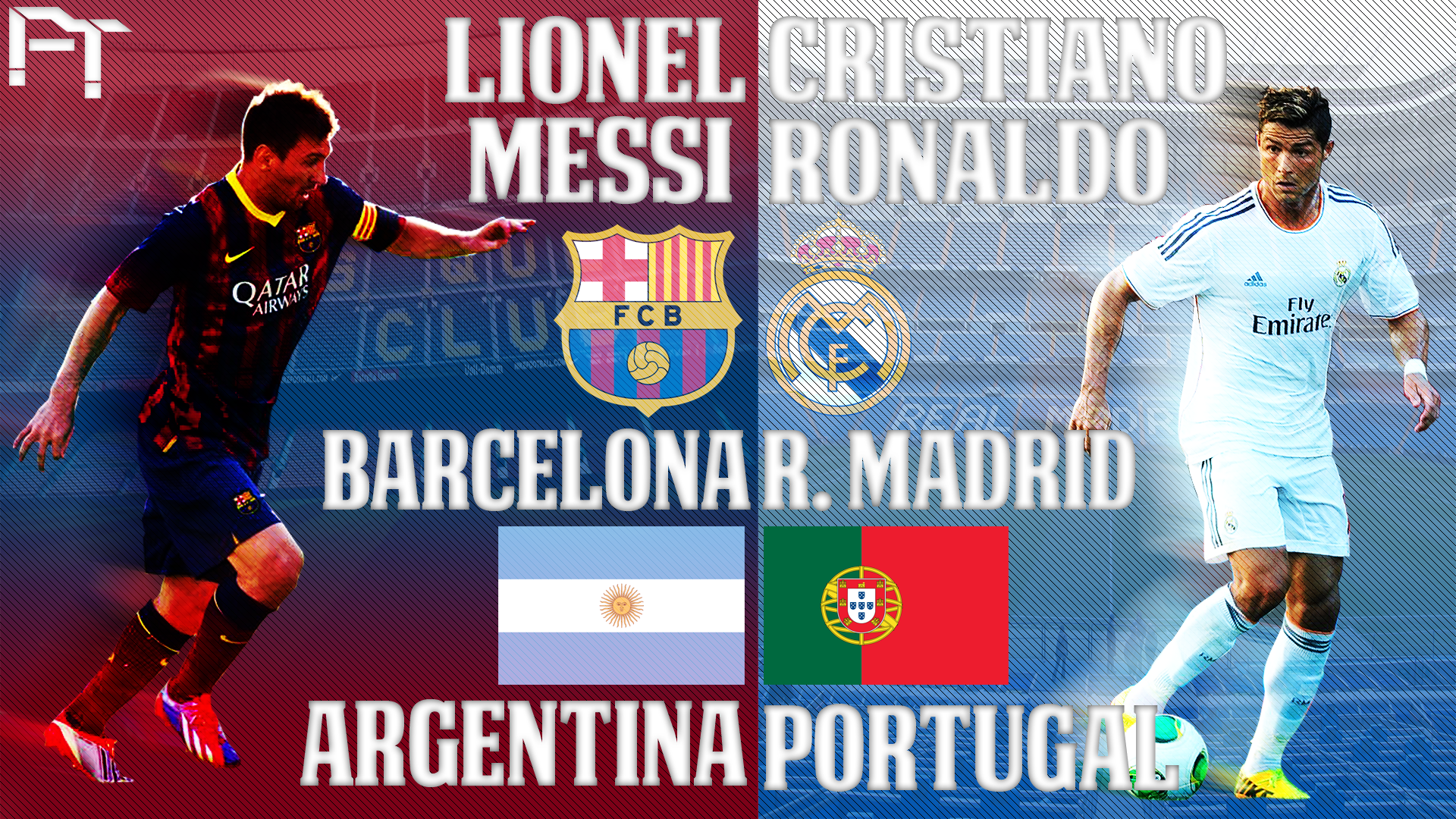 Cristiano Ronaldo Vs Messi 2014 Wallpapers