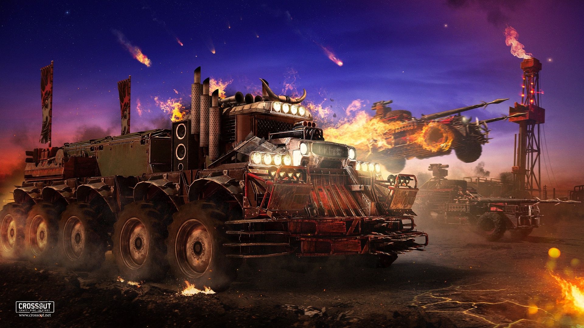 Crossout Cyberpunk Wallpapers