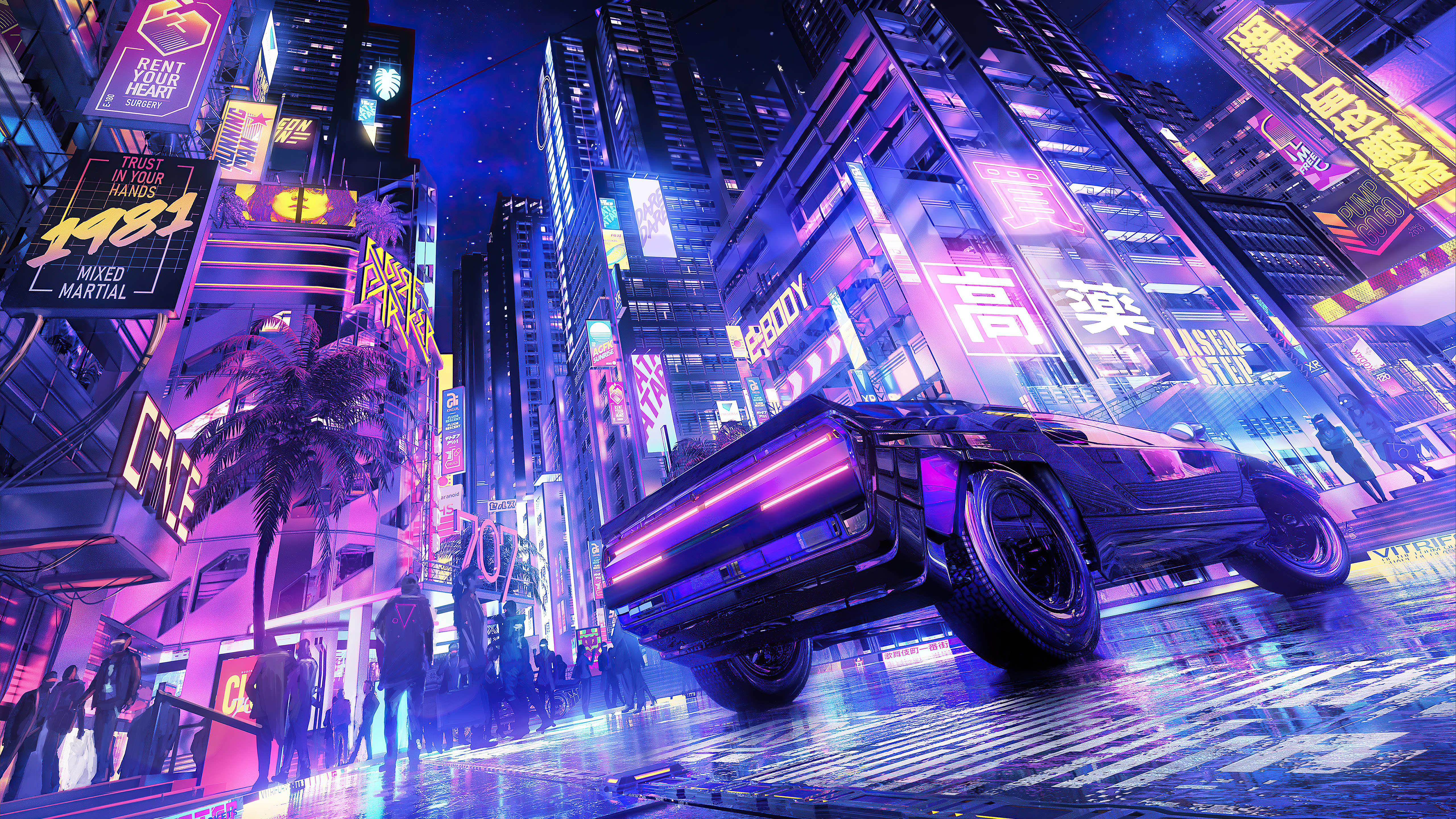 Crossout Cyberpunk Wallpapers