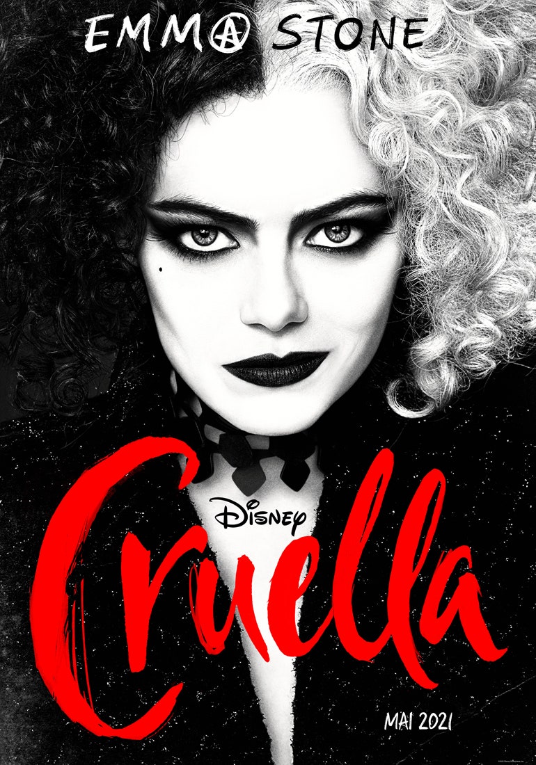 Cruella De Vil Emma Stone 4K Wallpapers