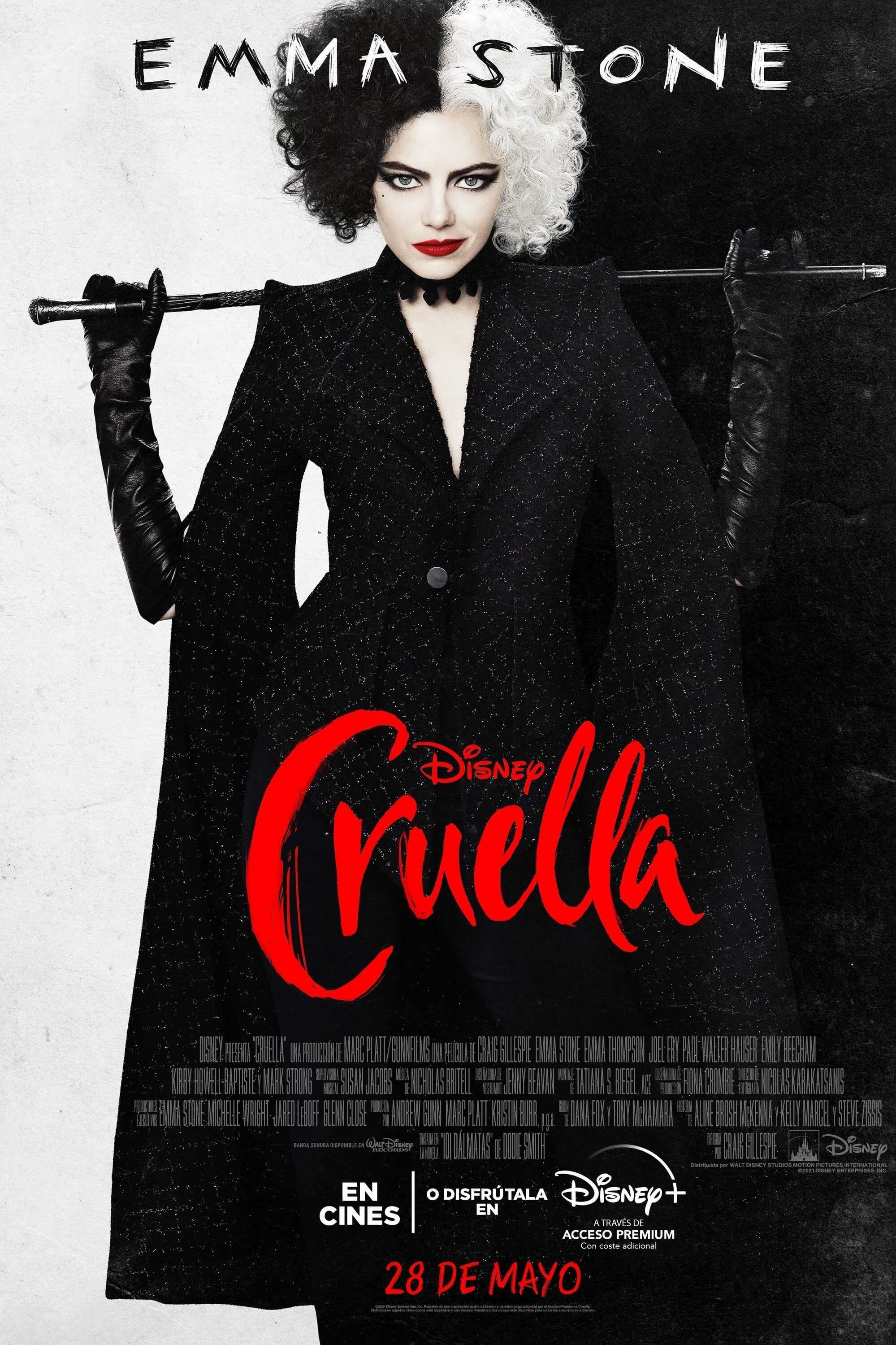 Cruella De Vil Emma Stone 4K Wallpapers