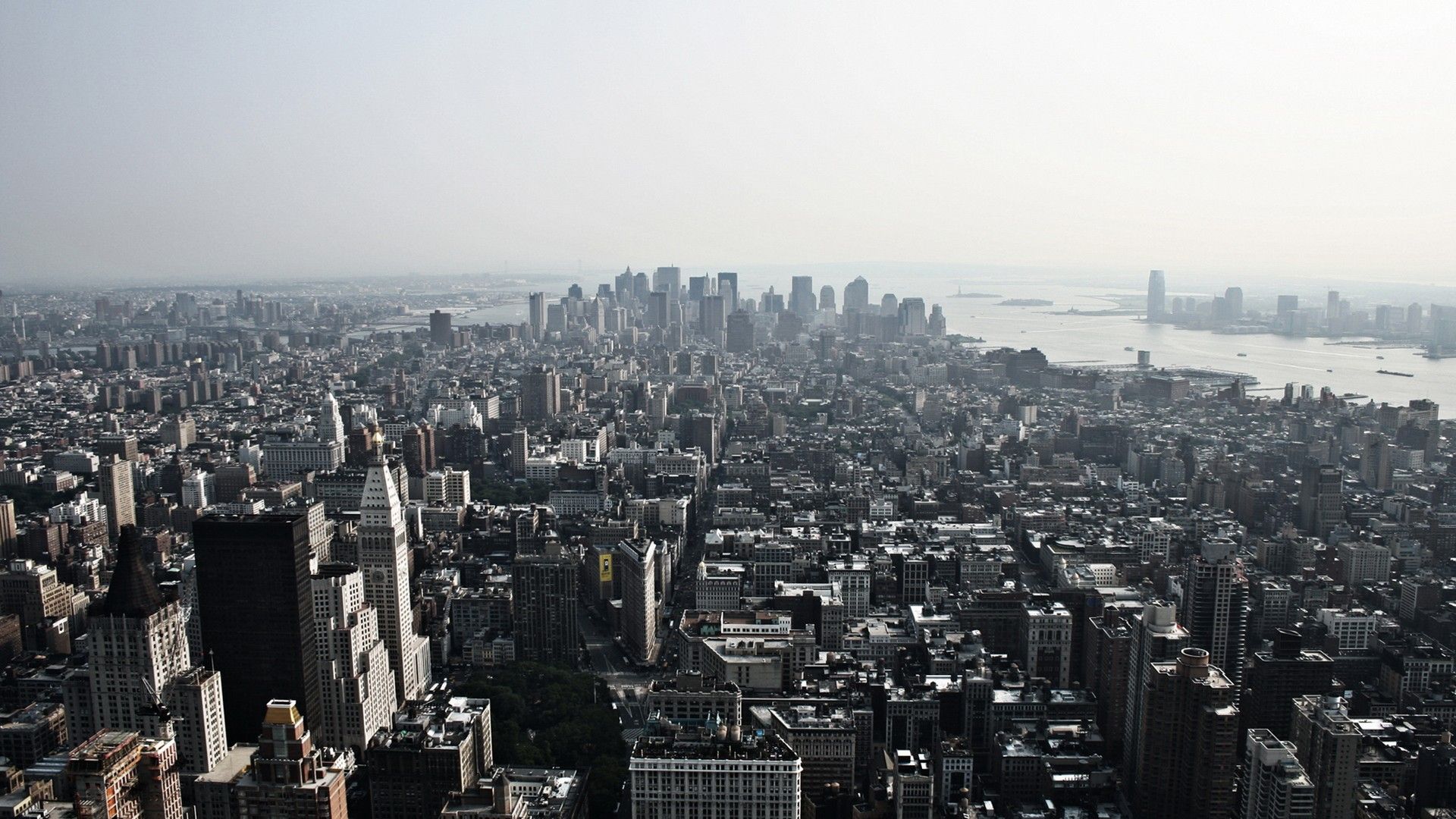 Crumbling City Skyline Wallpapers