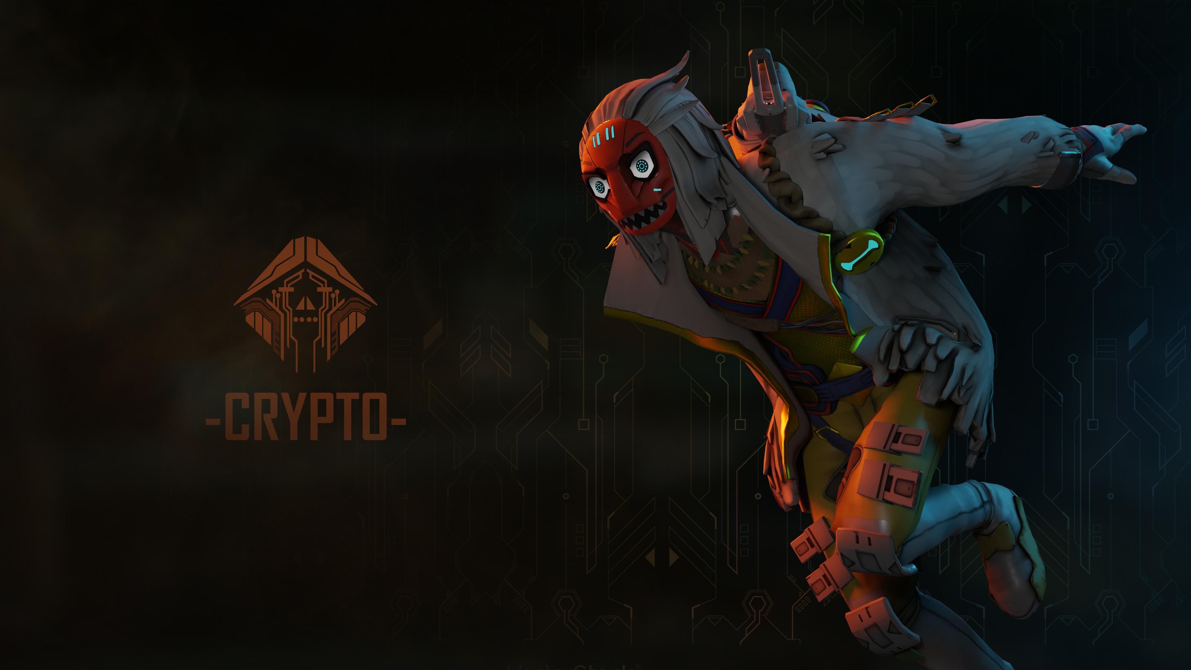 Crypto Apex Legends 4K Logo Wallpapers