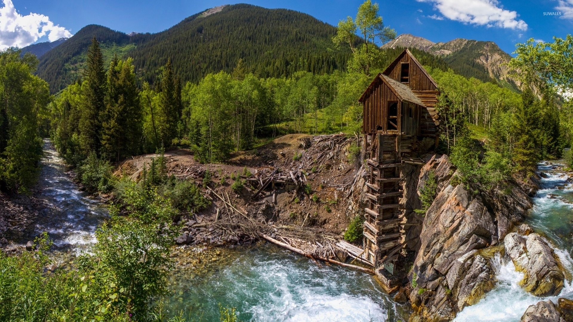 Crystal Mill Wallpapers